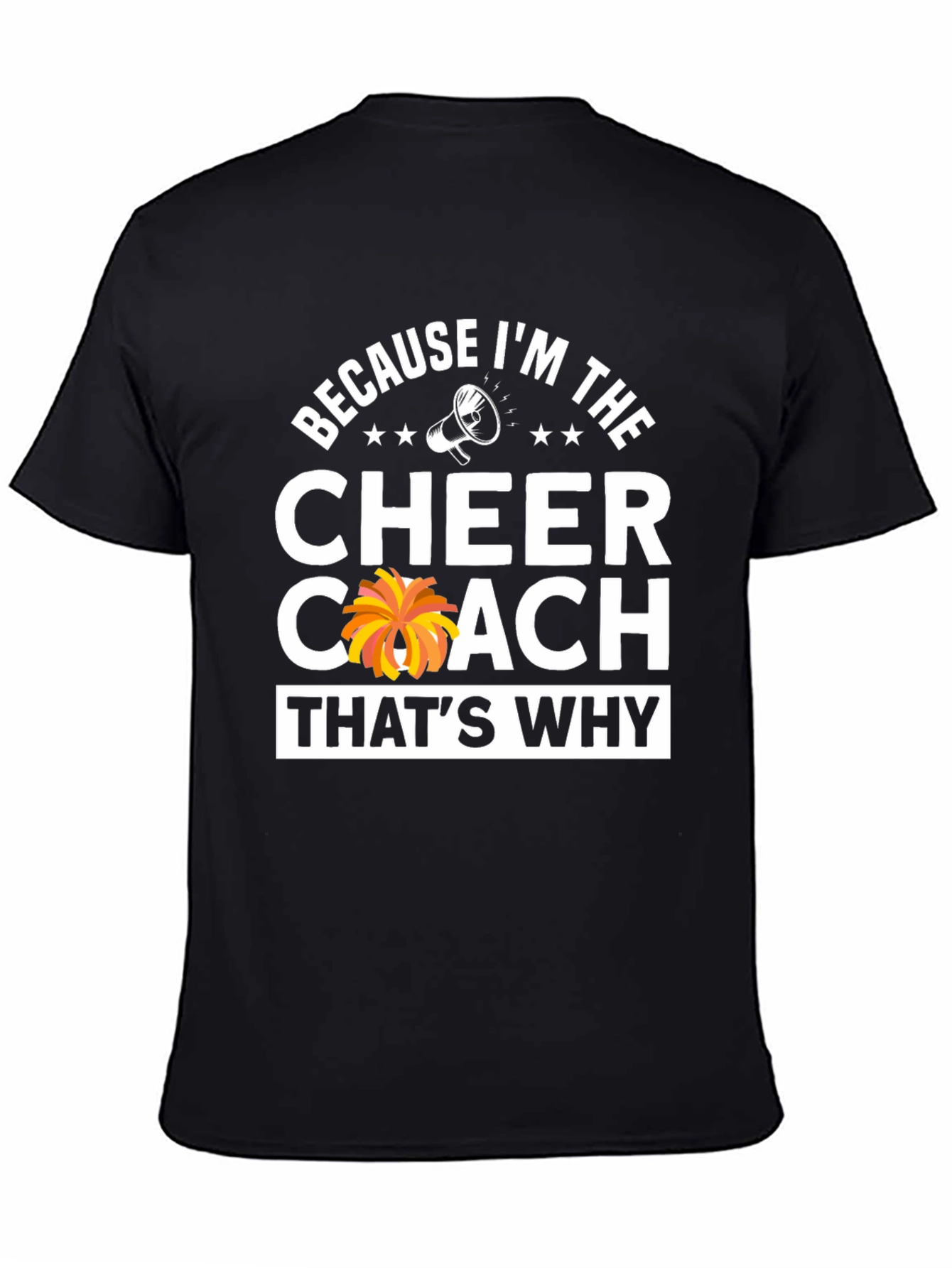 Cheer Coach T-Shirt: Because Im The Cheer Coach!