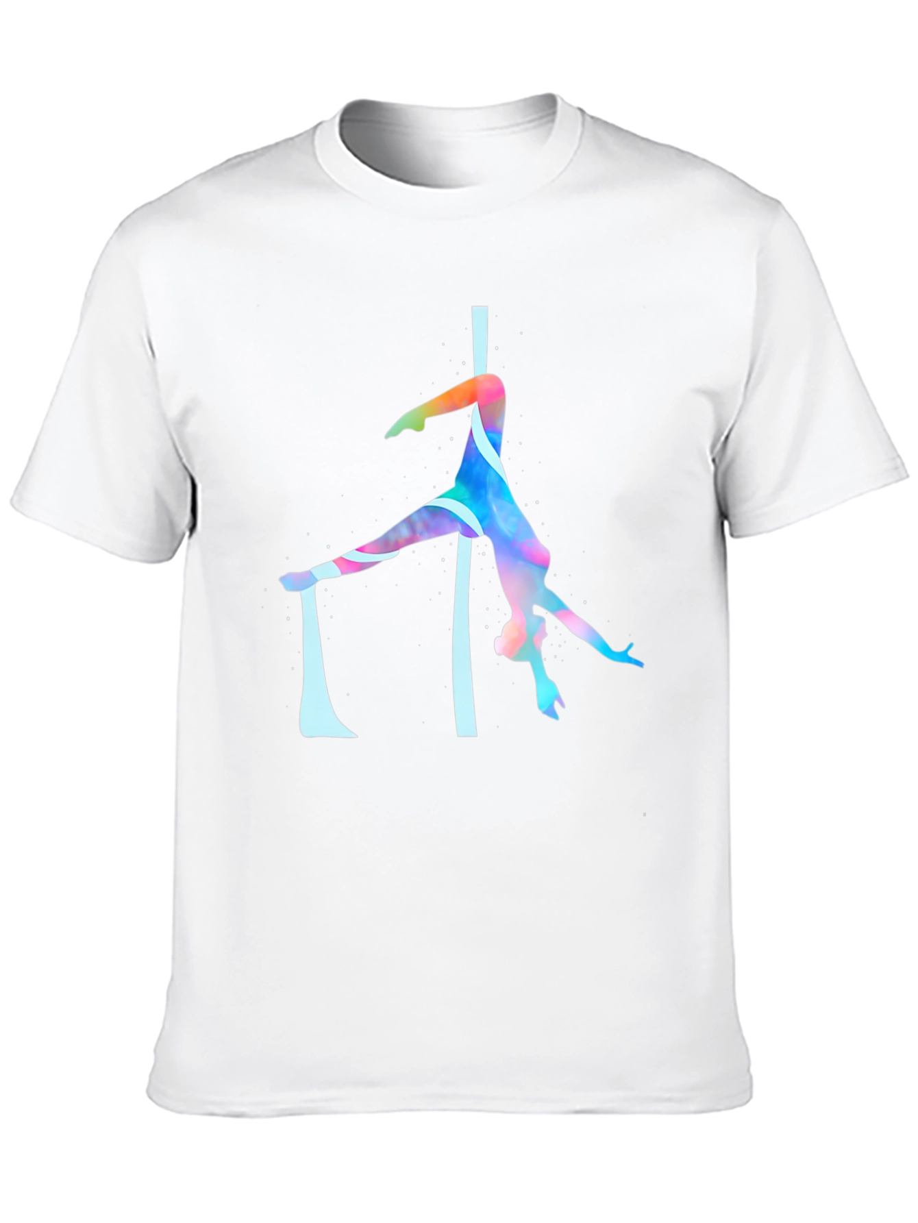 Aerial Silks T-Shirt - Artistic Acrobat Design