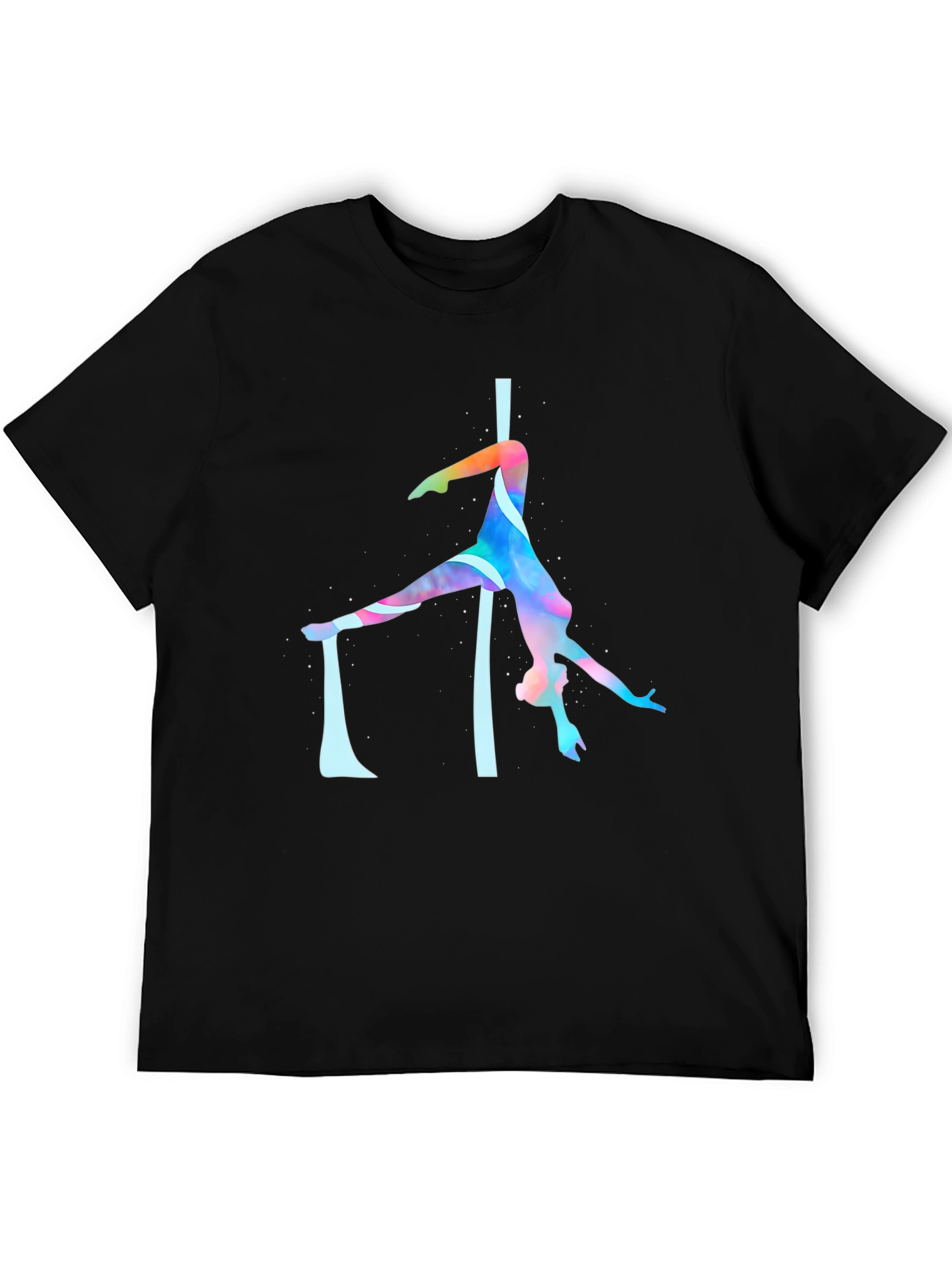 Aerial Silks T-Shirt - Artistic Acrobat Design