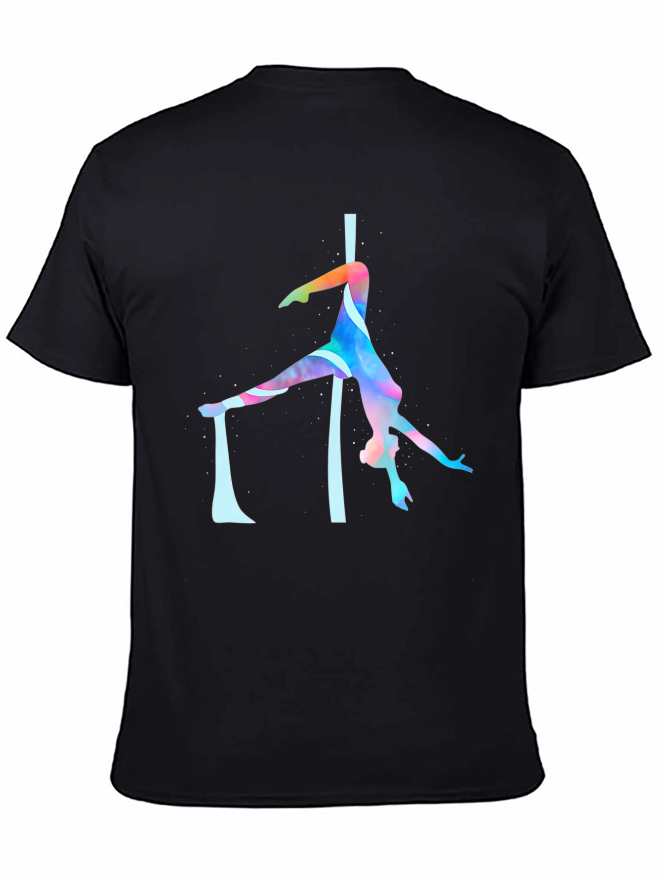 Aerial Silks T-Shirt - Artistic Acrobat Design
