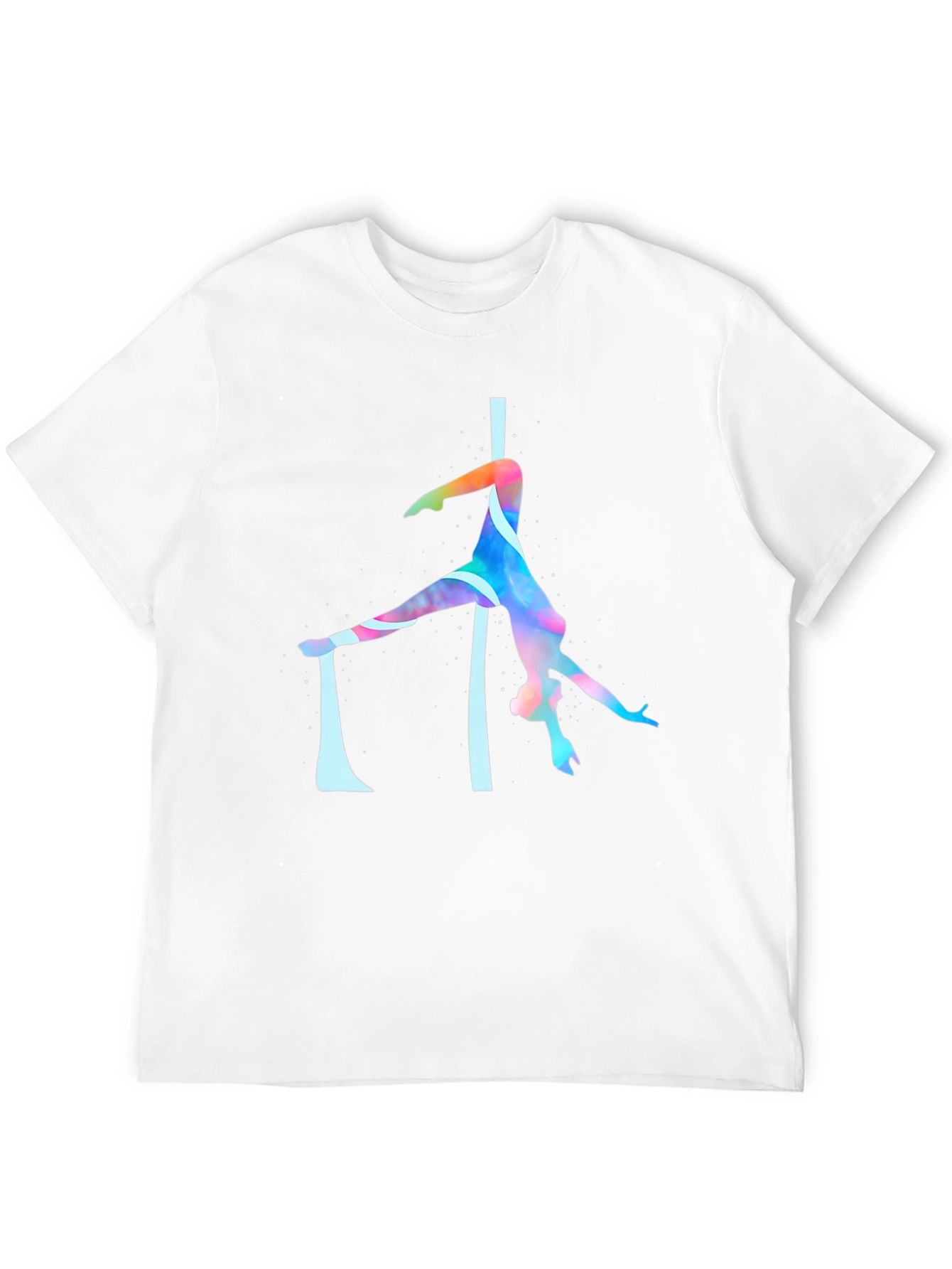 Aerial Silks T-Shirt - Artistic Acrobat Design