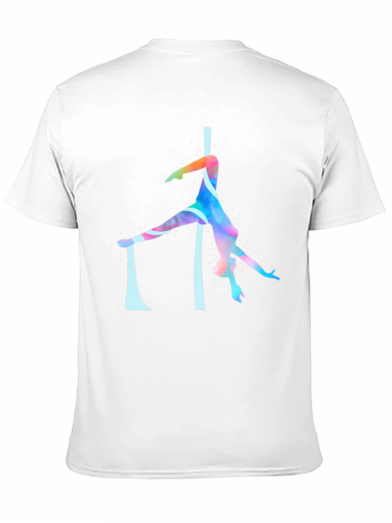 Aerial Silks T-Shirt - Artistic Acrobat Design