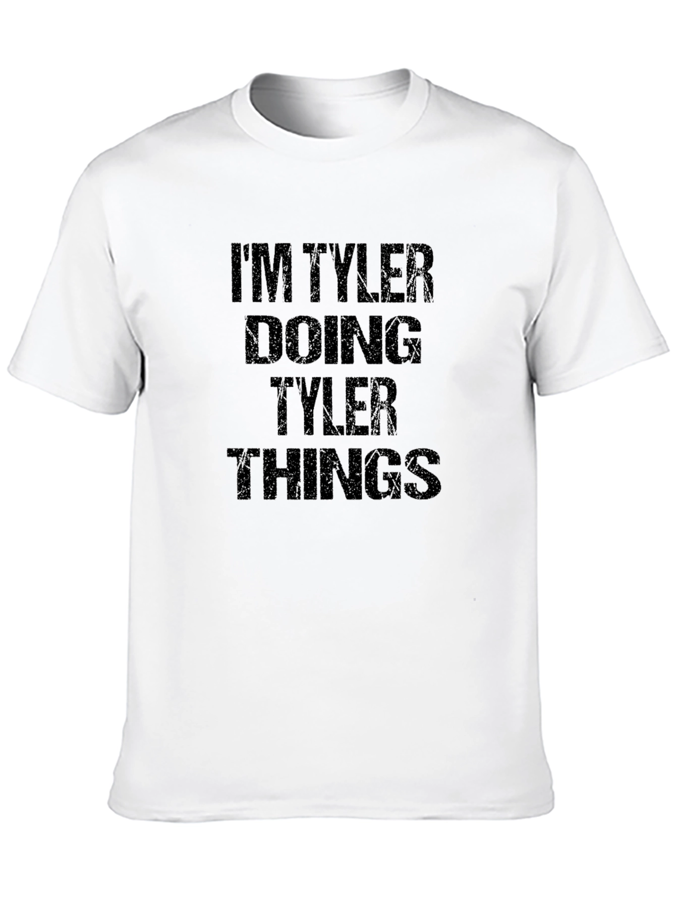 Im Tyler Doing Tyler Things Black Graphic Tee