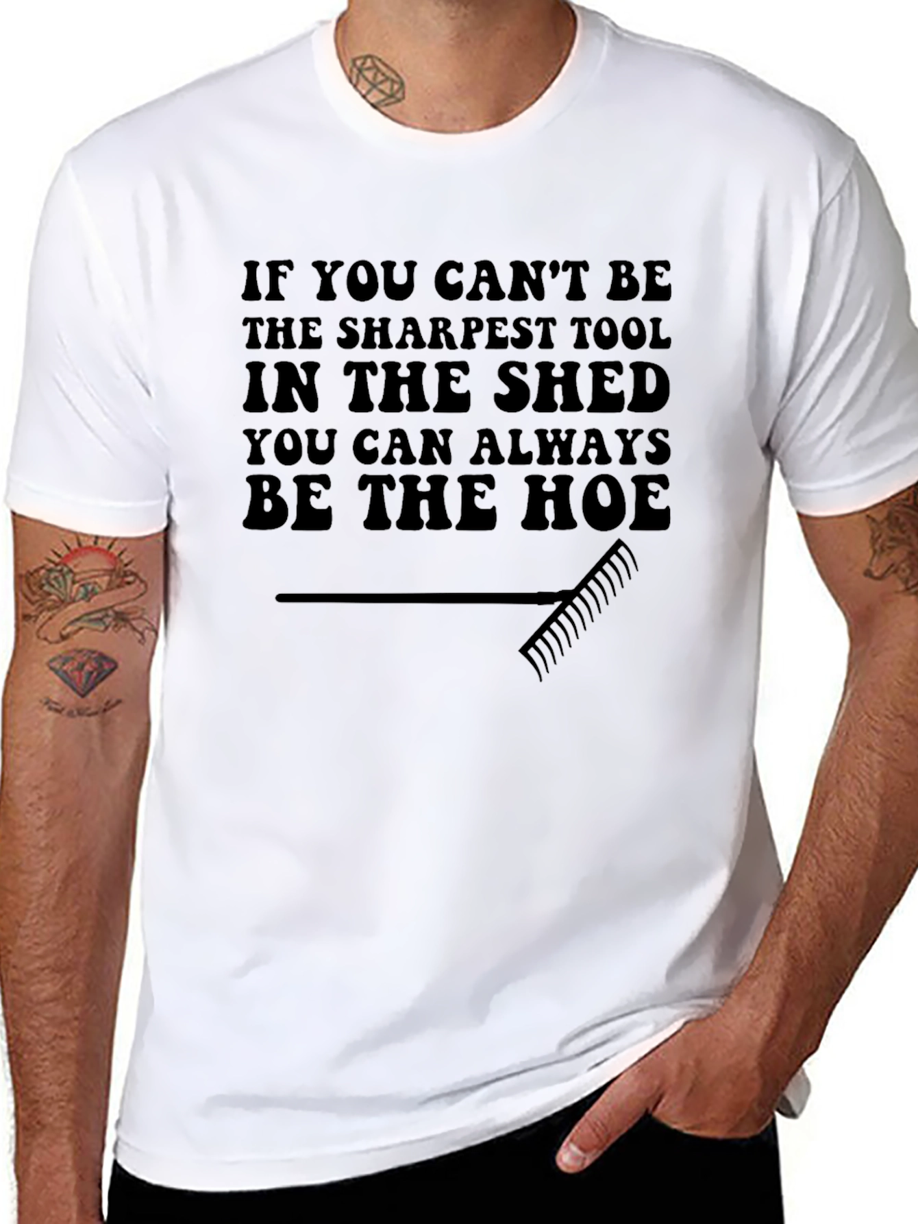 Funny Gardening Hoe T-Shirt