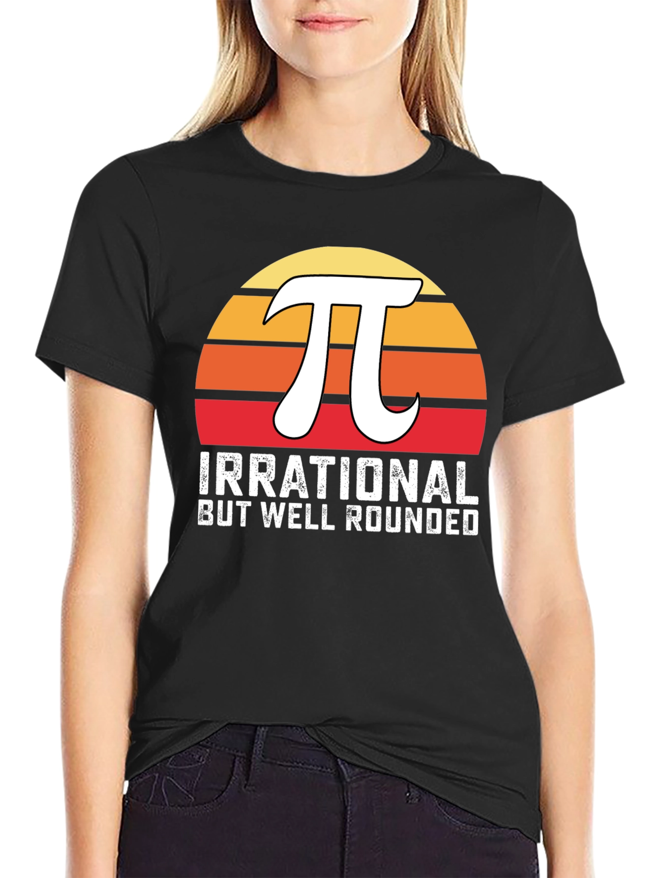 Irrational But Well Rounded Pi T-Shirt