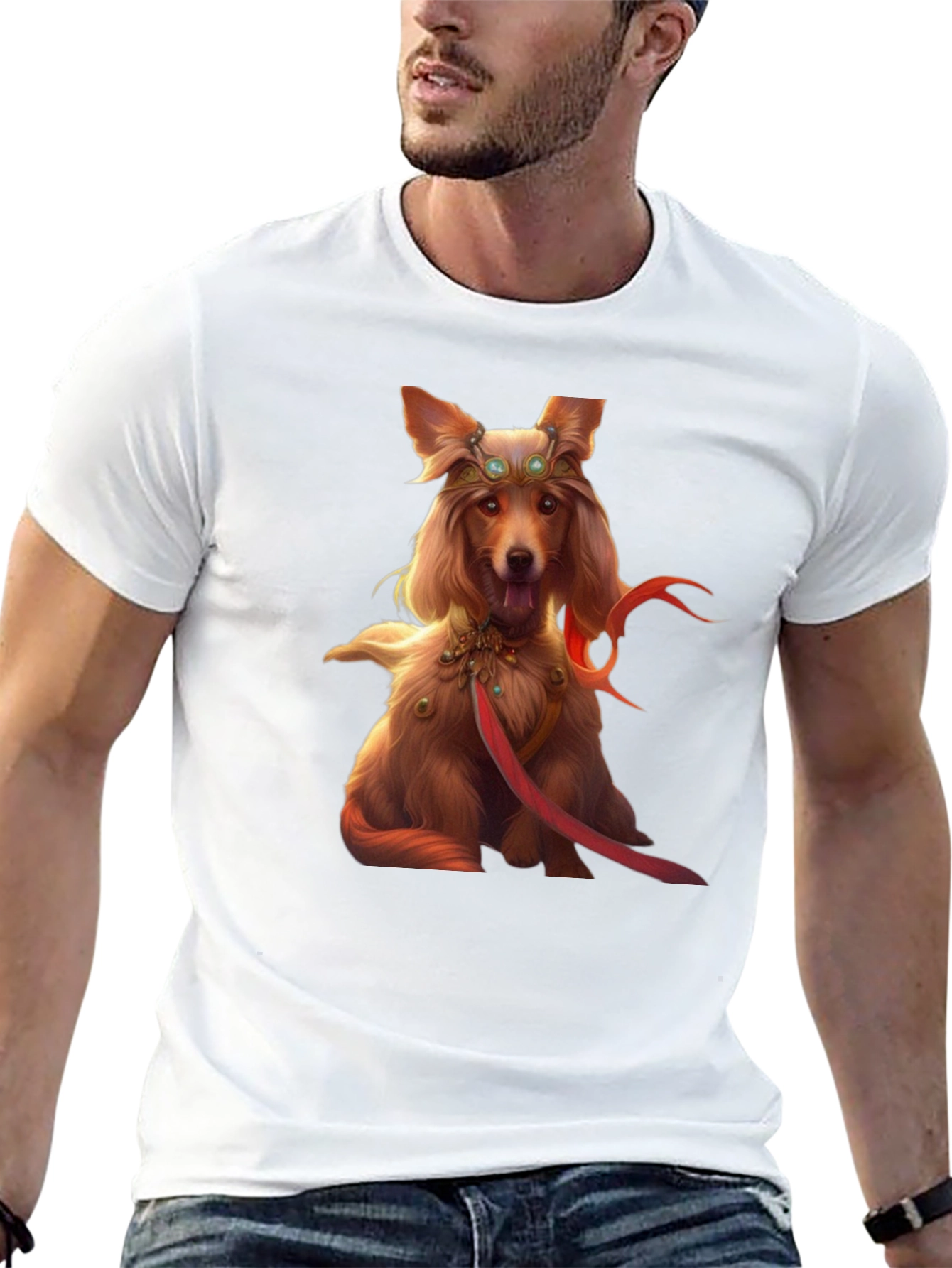 Dog King T-Shirt - Unique Graphic Tee