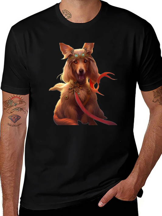 Dog King T-Shirt - Unique Graphic Tee