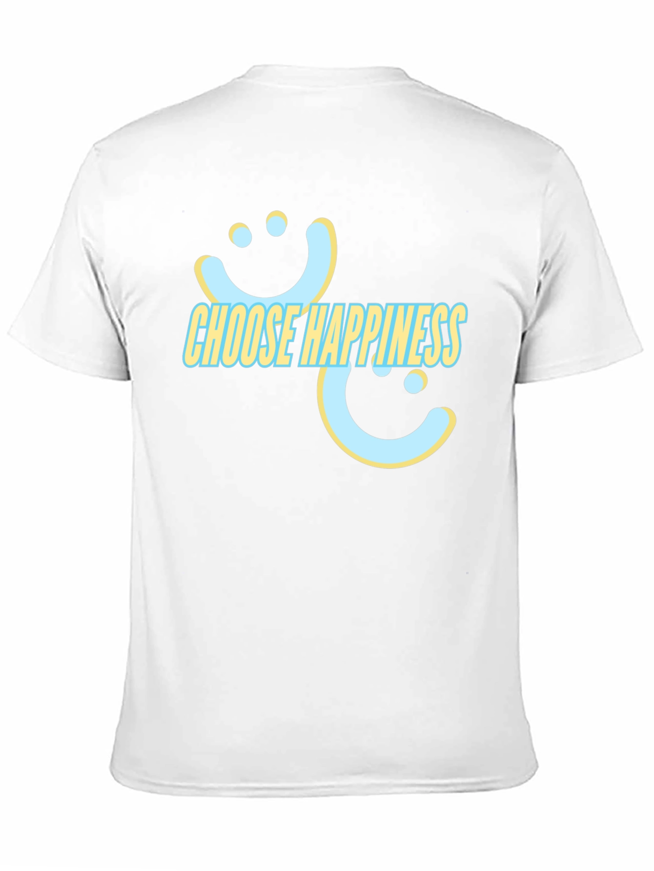 Choose Happiness T-Shirt - Graphic Print Tee