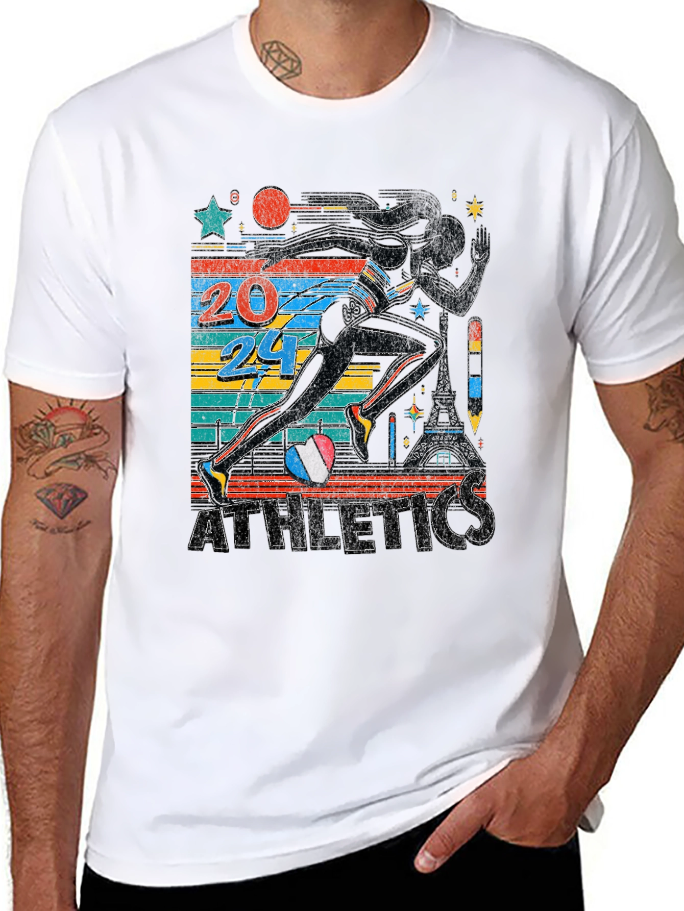 Paris 2024 Olympics Athletics T-Shirt