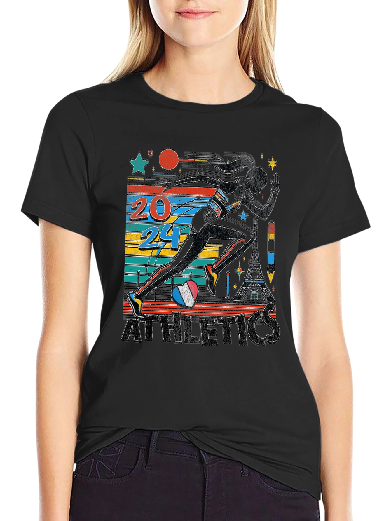 Paris 2024 Olympics Athletics T-Shirt