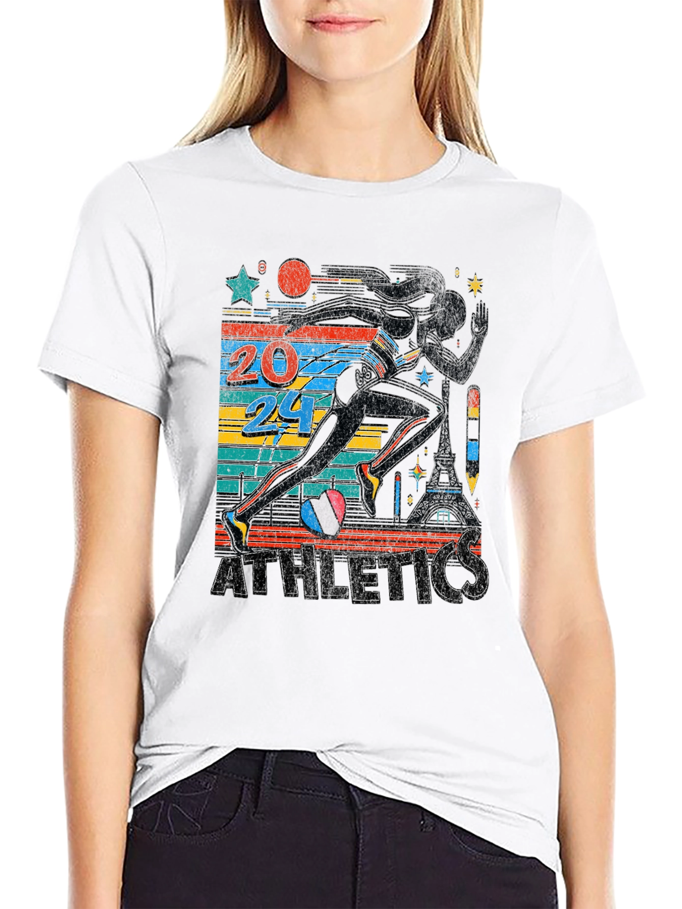 Paris 2024 Olympics Athletics T-Shirt