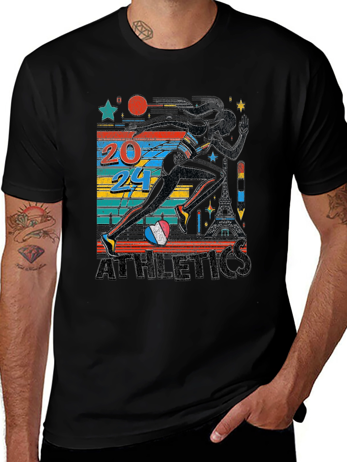 Paris 2024 Olympics Athletics T-Shirt