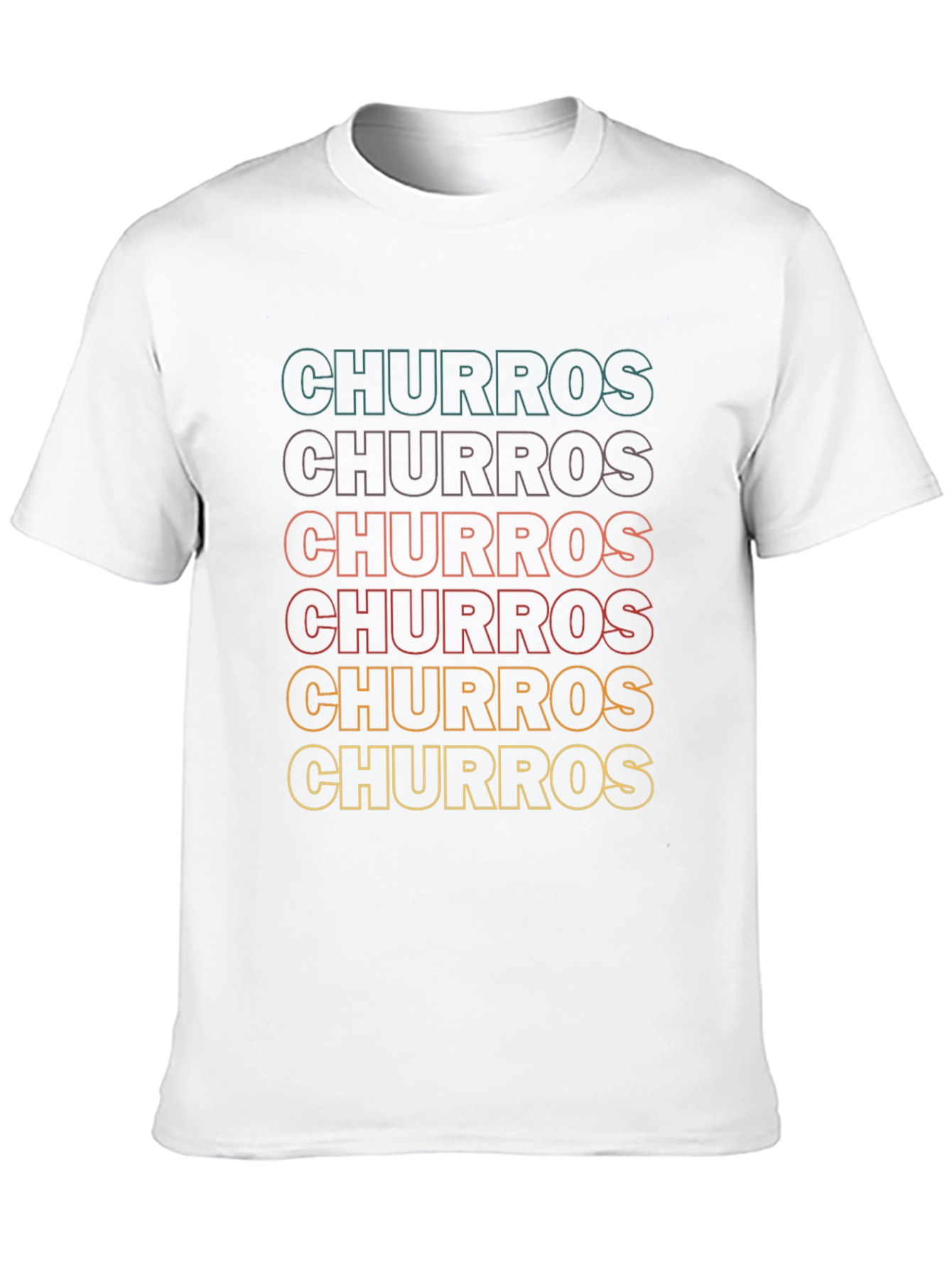 Retro Churros Graphic Tee - Unisex
