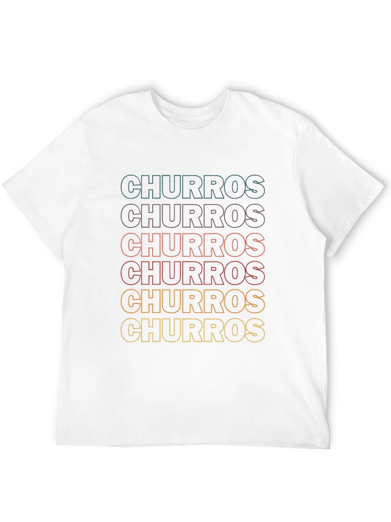 Retro Churros Graphic Tee - Unisex