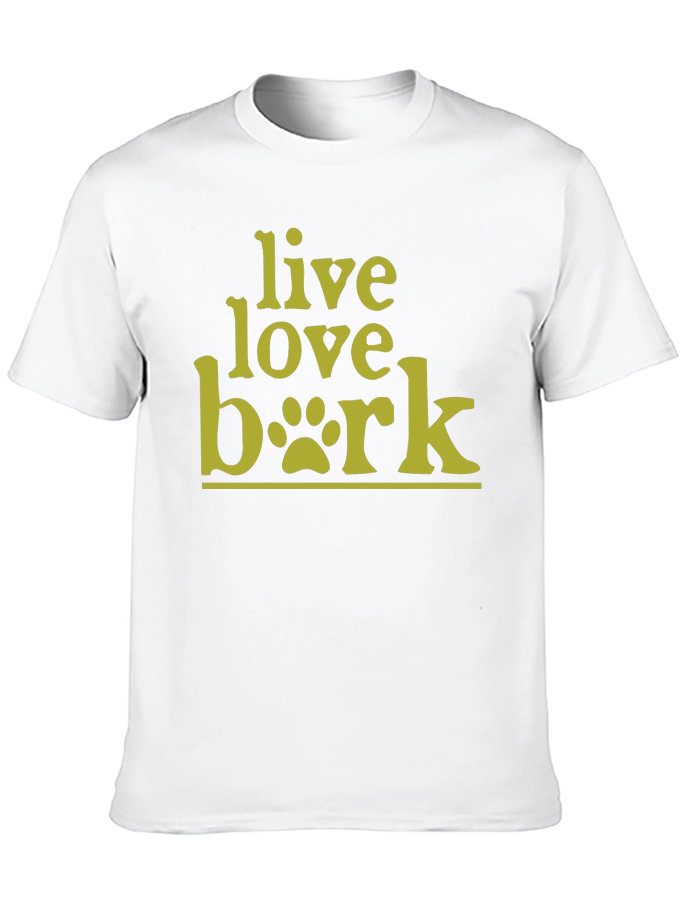 Live Love Bark T-Shirt - Dog Lover Tee