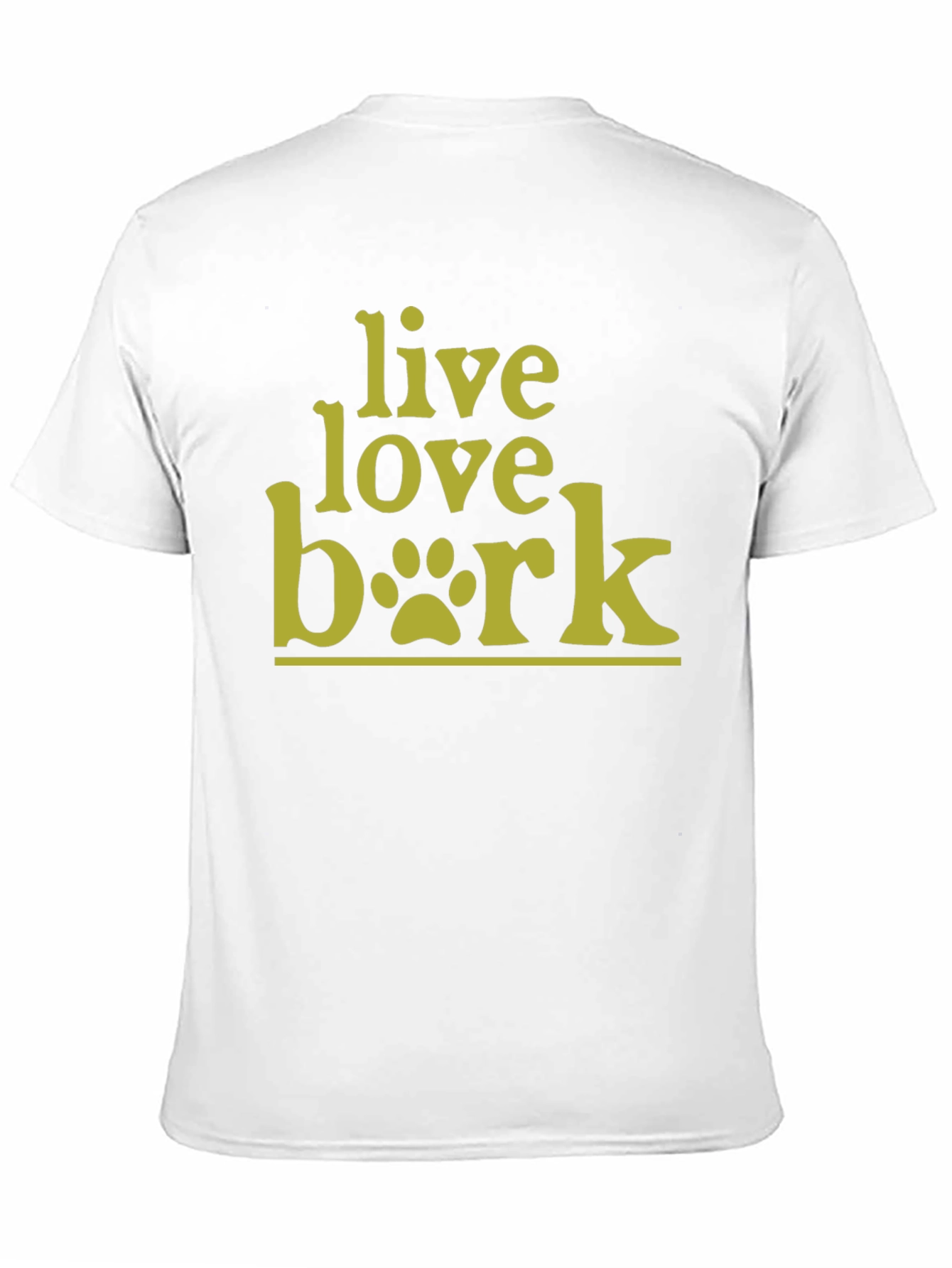 Live Love Bark T-Shirt - Dog Lover Tee