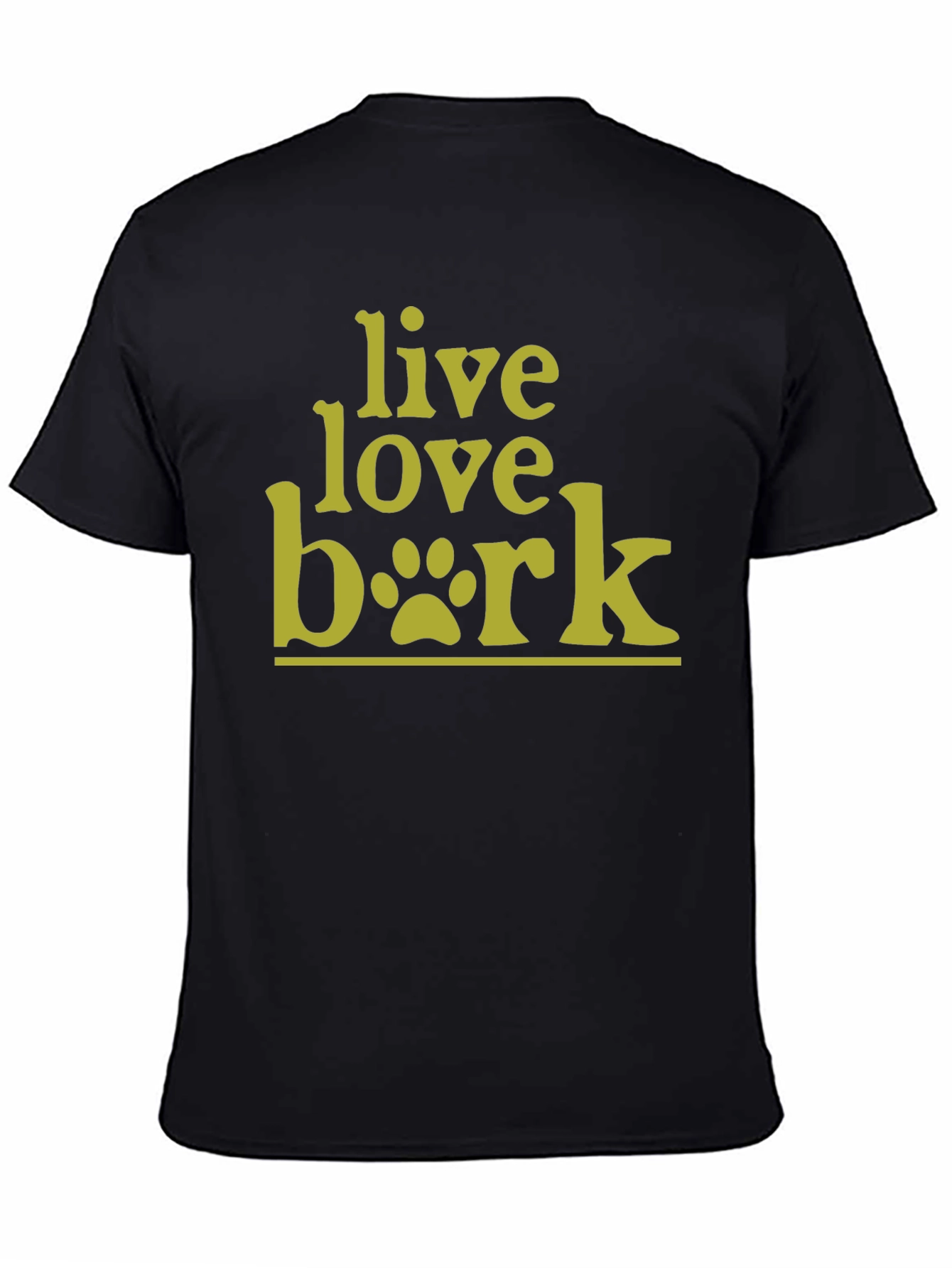Live Love Bark T-Shirt - Dog Lover Tee