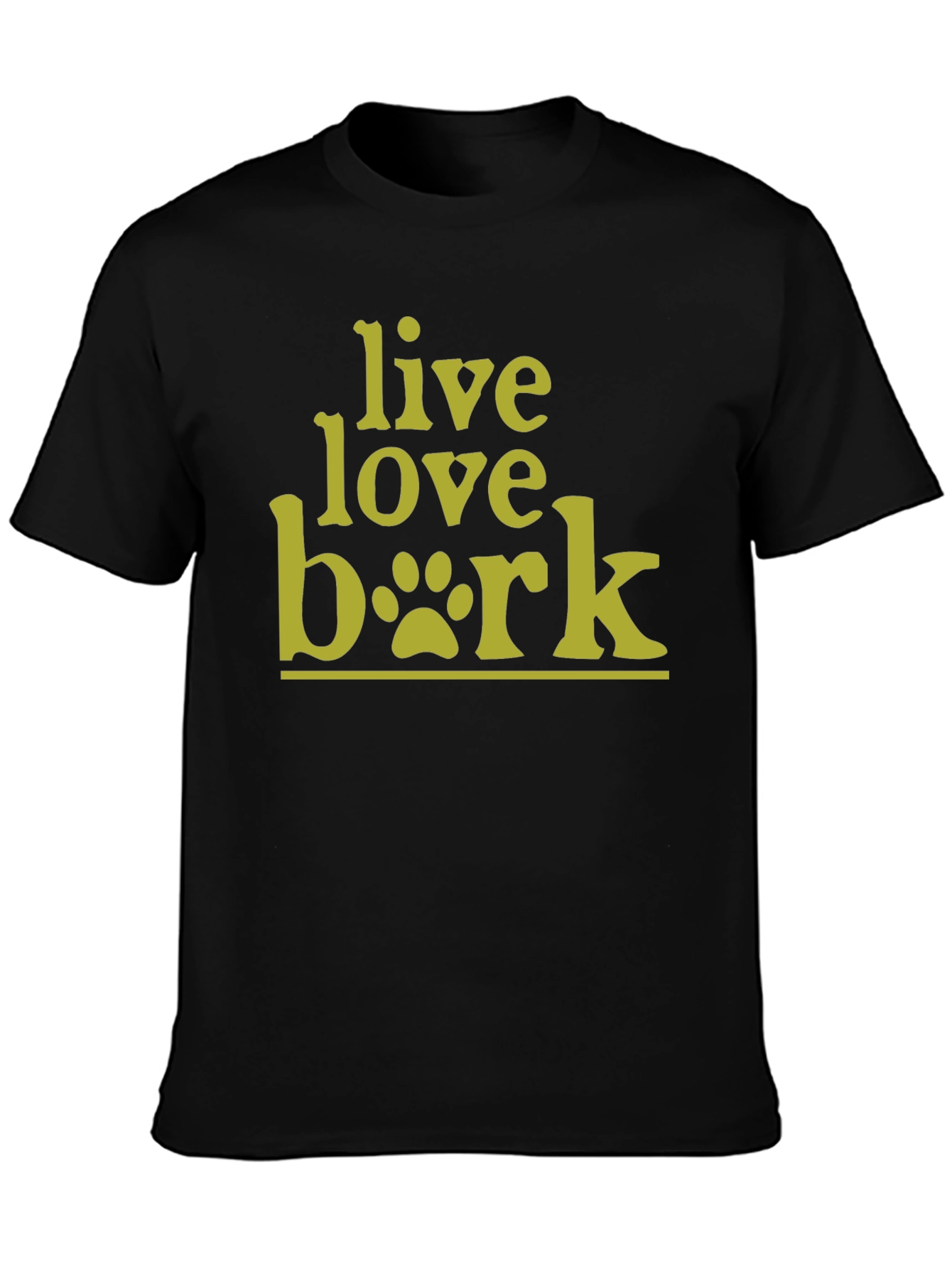 Live Love Bark T-Shirt - Dog Lover Tee