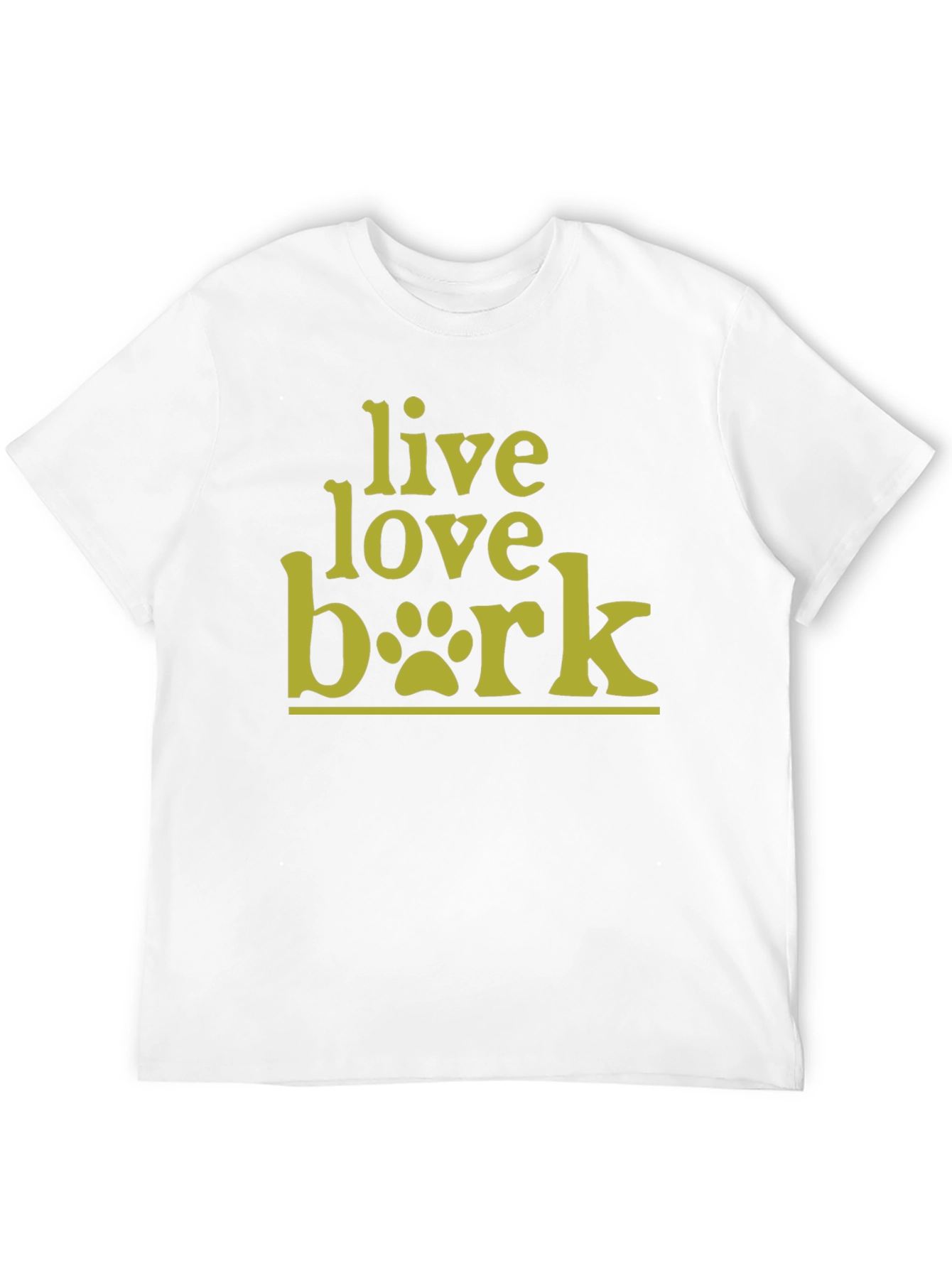 Live Love Bark T-Shirt - Dog Lover Tee