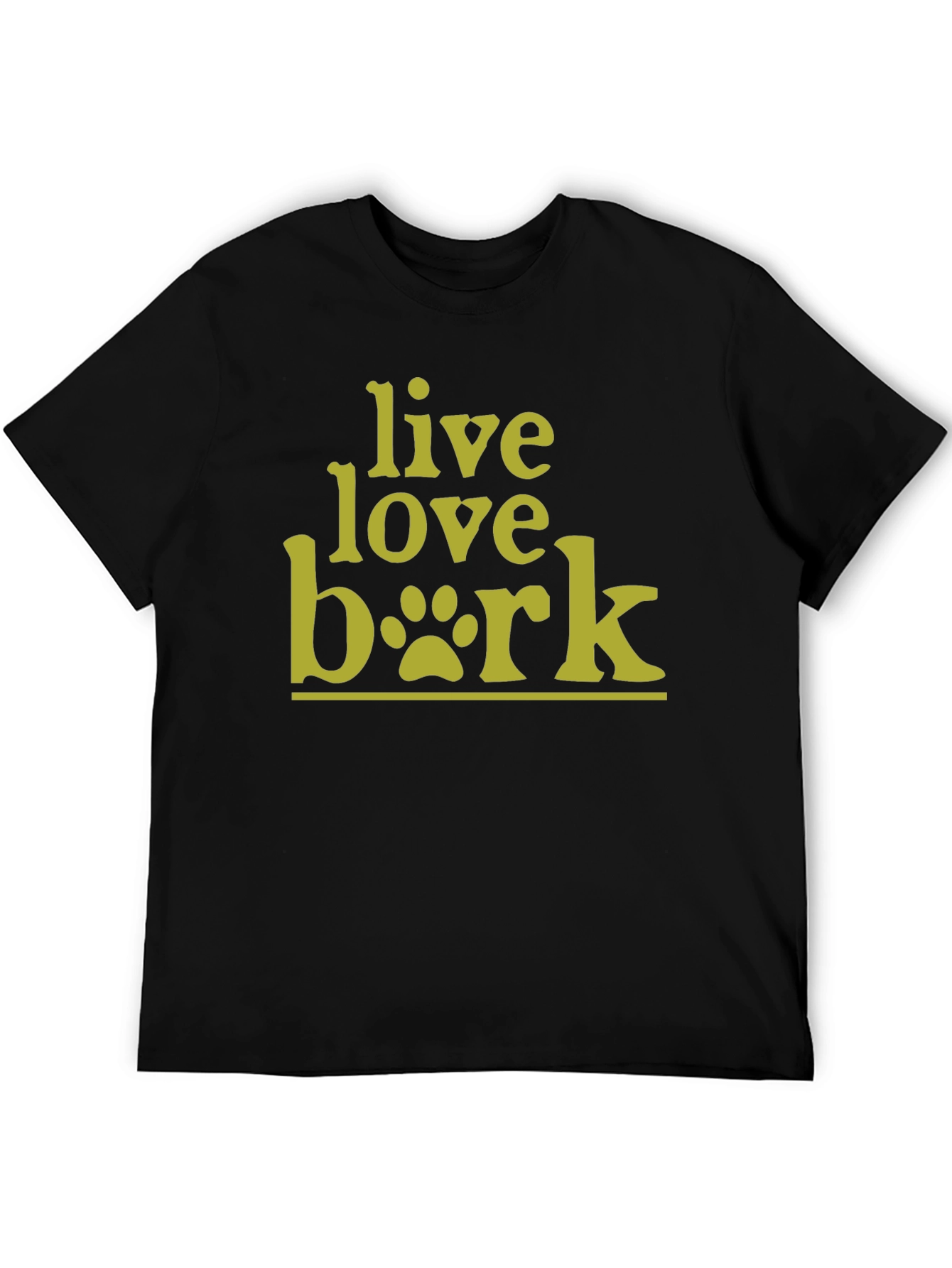 Live Love Bark T-Shirt - Dog Lover Tee