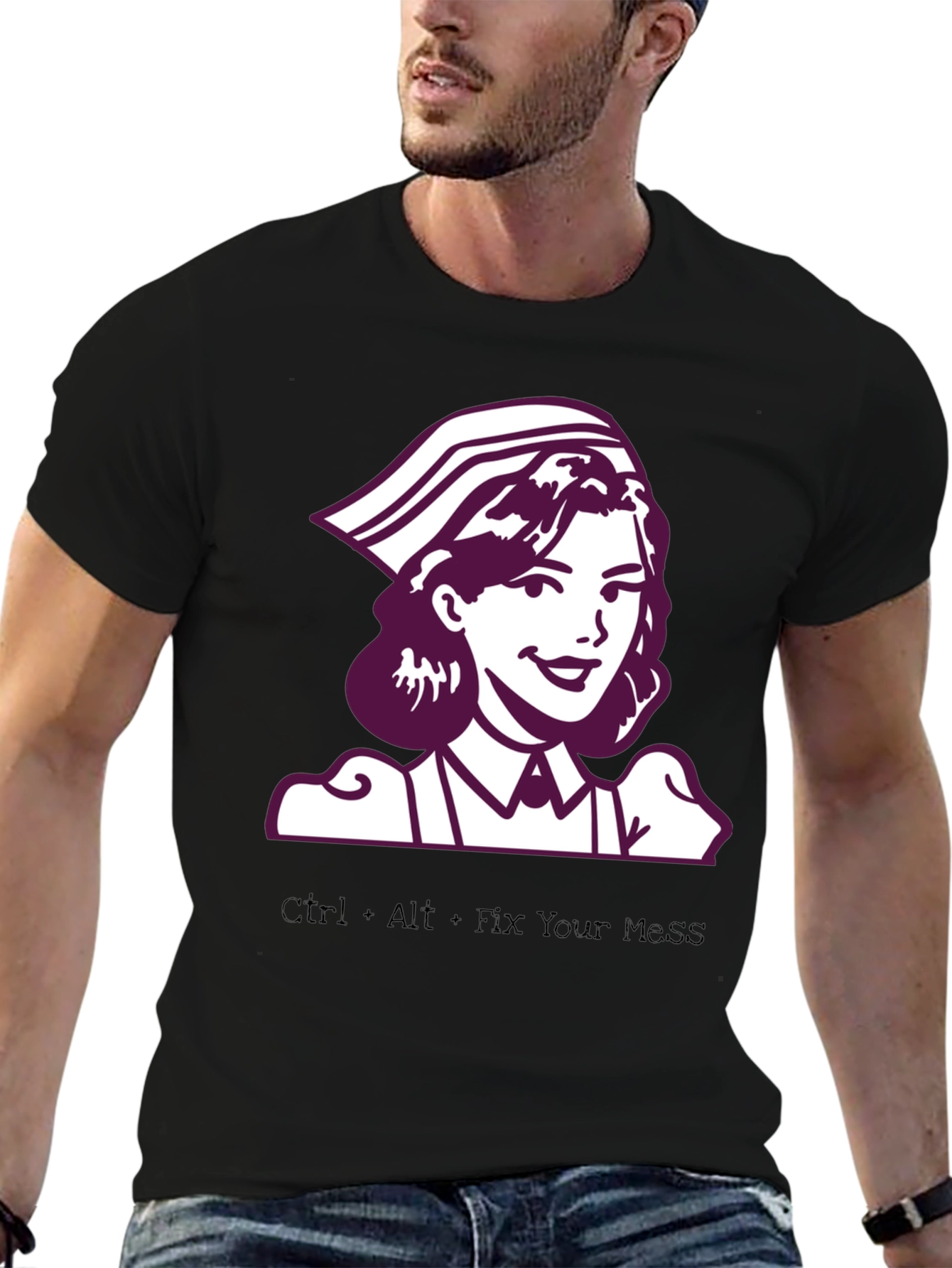 Ctrl+Alt+Fix Your Mess Nurse T-Shirt