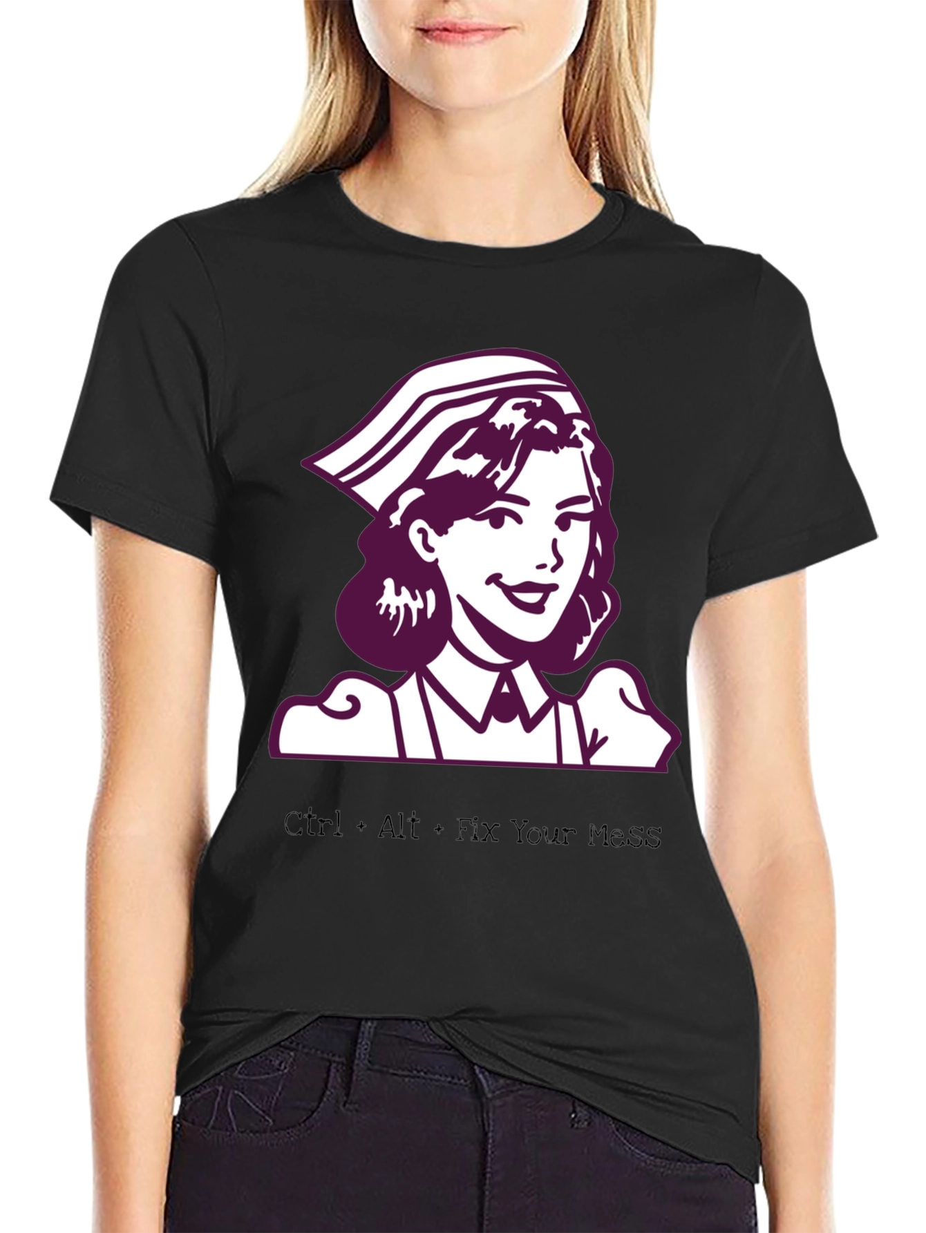 Ctrl+Alt+Fix Your Mess Nurse T-Shirt