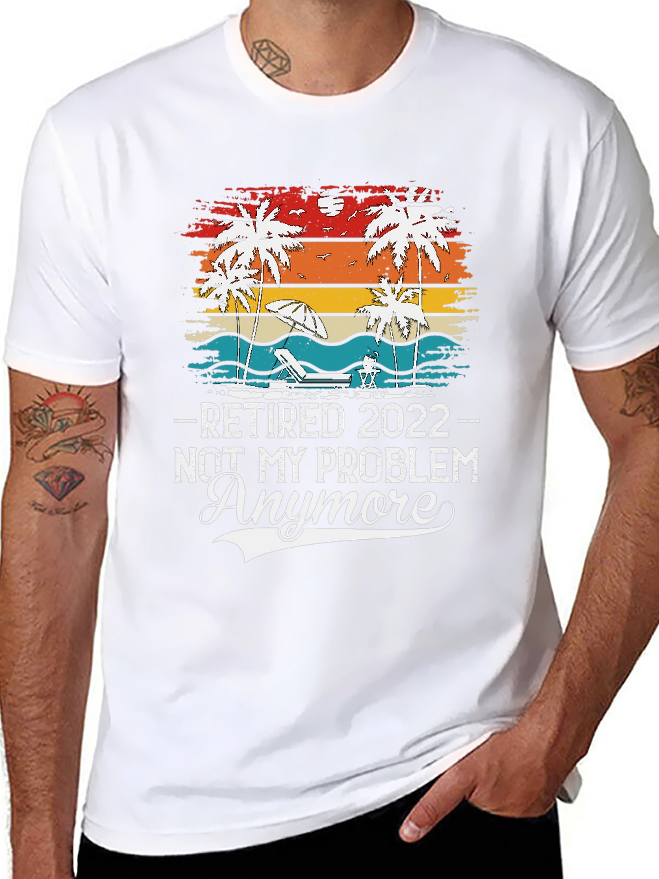 Retired 2022 - Not My Problem Anymore T-Shirt