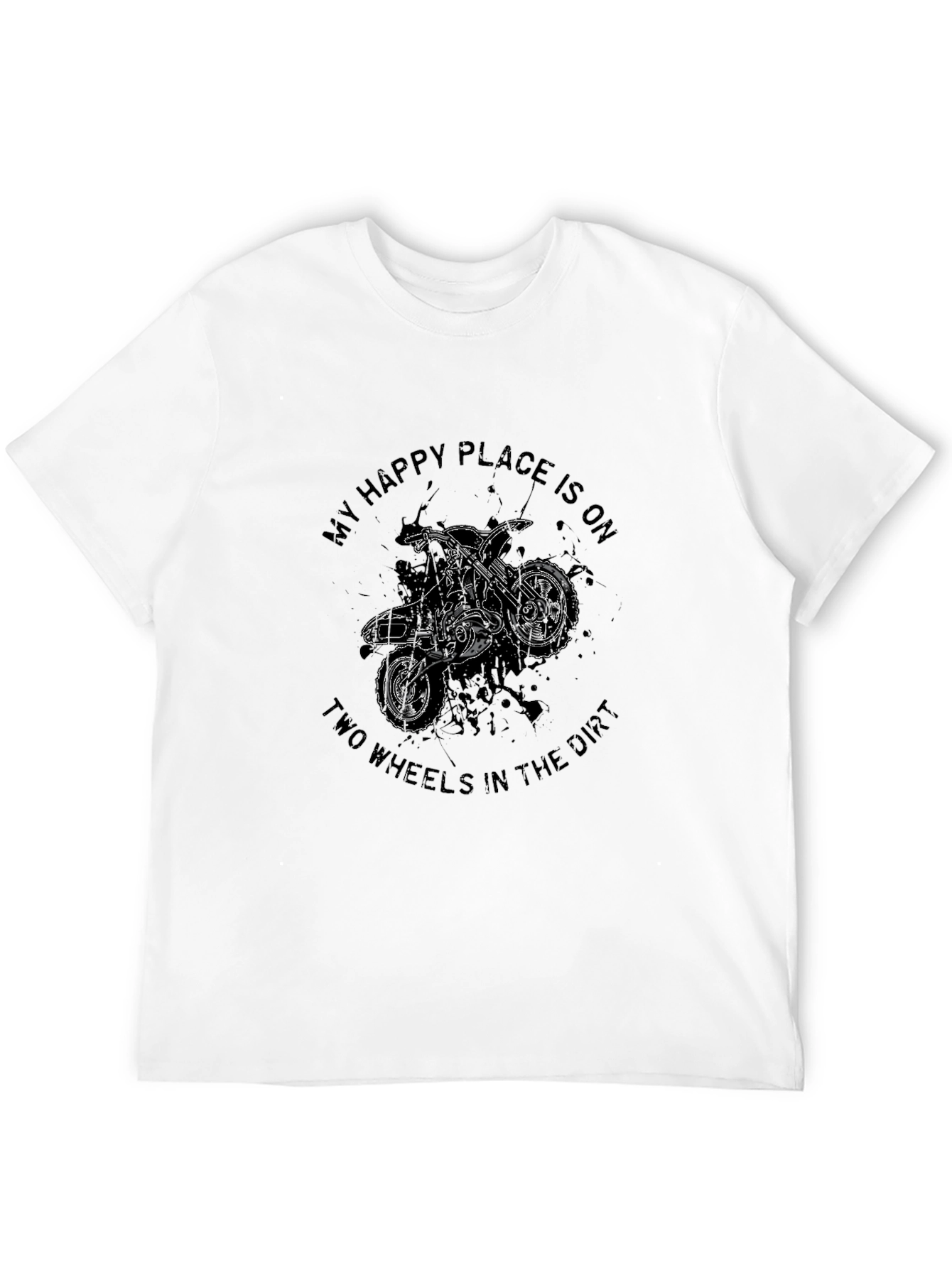 Motocross Dirt Bike Rider Graphic T-Shirt