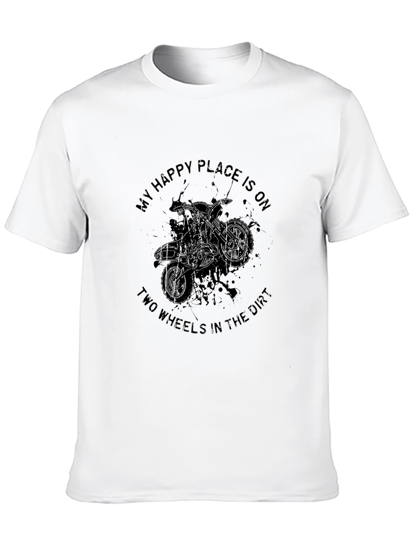 Motocross Dirt Bike Rider Graphic T-Shirt