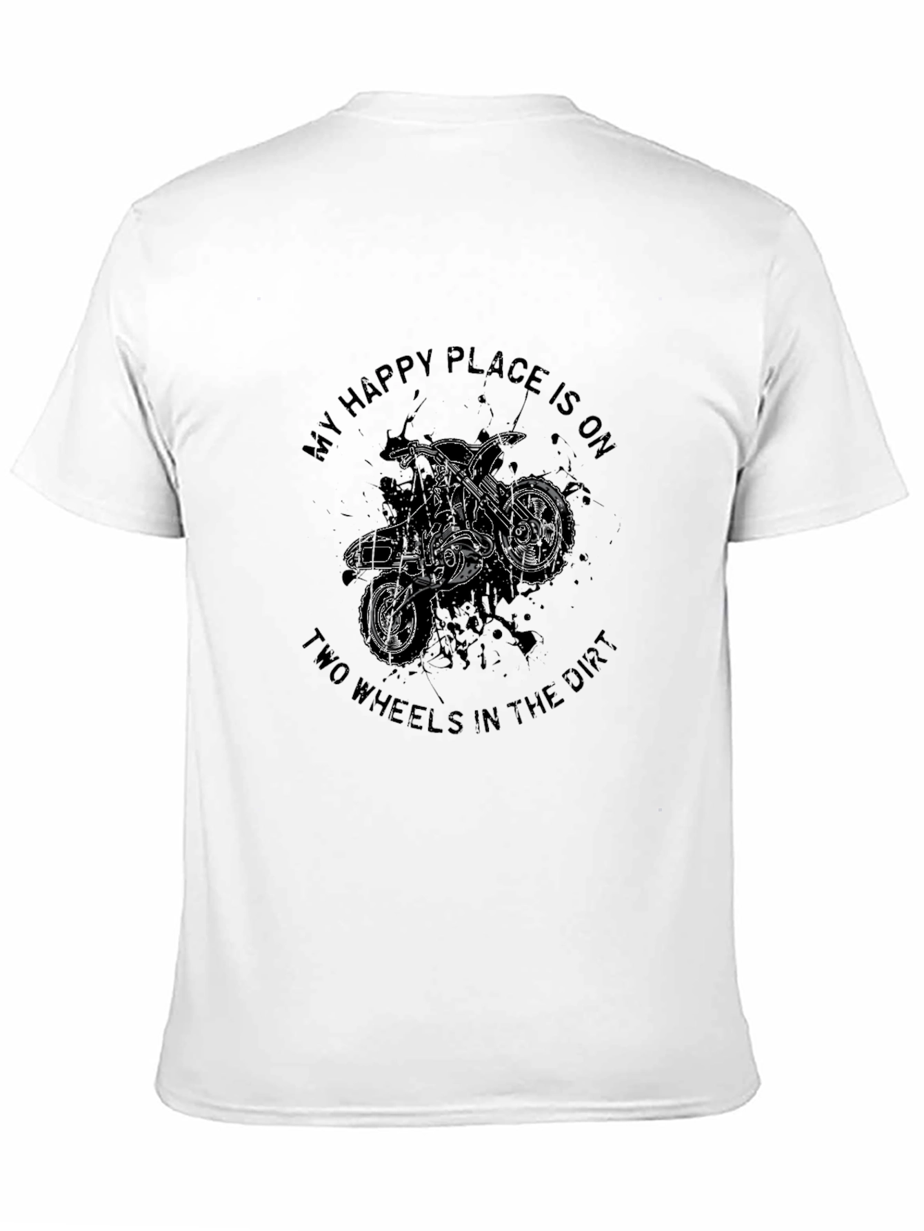 Motocross Dirt Bike Rider Graphic T-Shirt