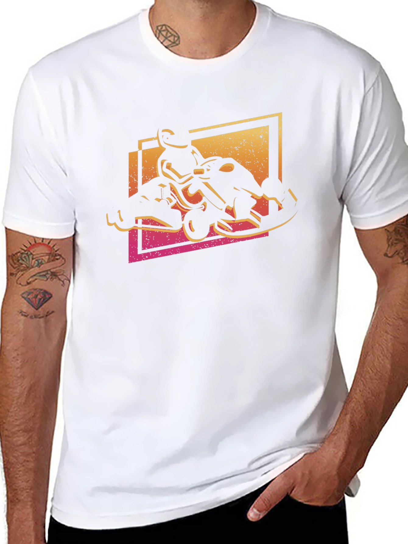 Retro Kart Racing T-Shirt