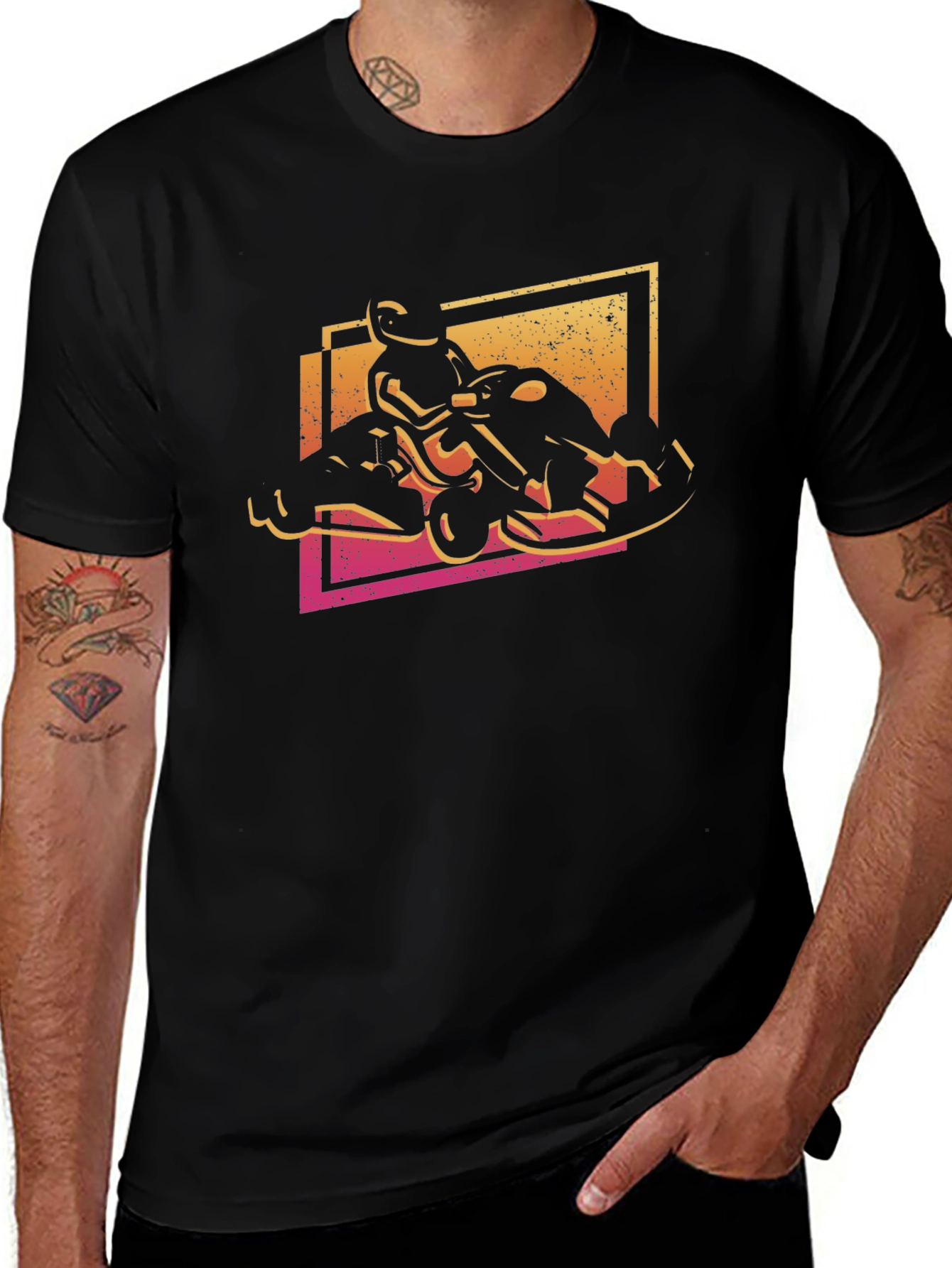 Retro Kart Racing T-Shirt