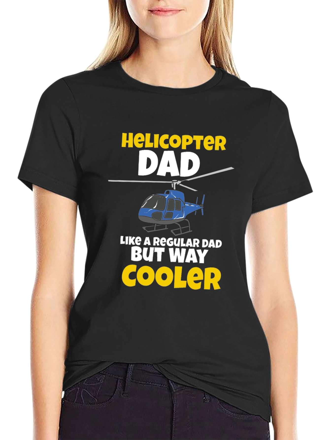 Helicopter Dad T-Shirt - Cool Fathers Day Gift