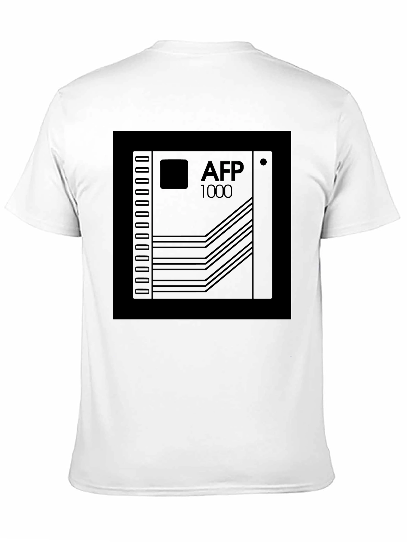 AFP 1000 Chip Design Black T-Shirt