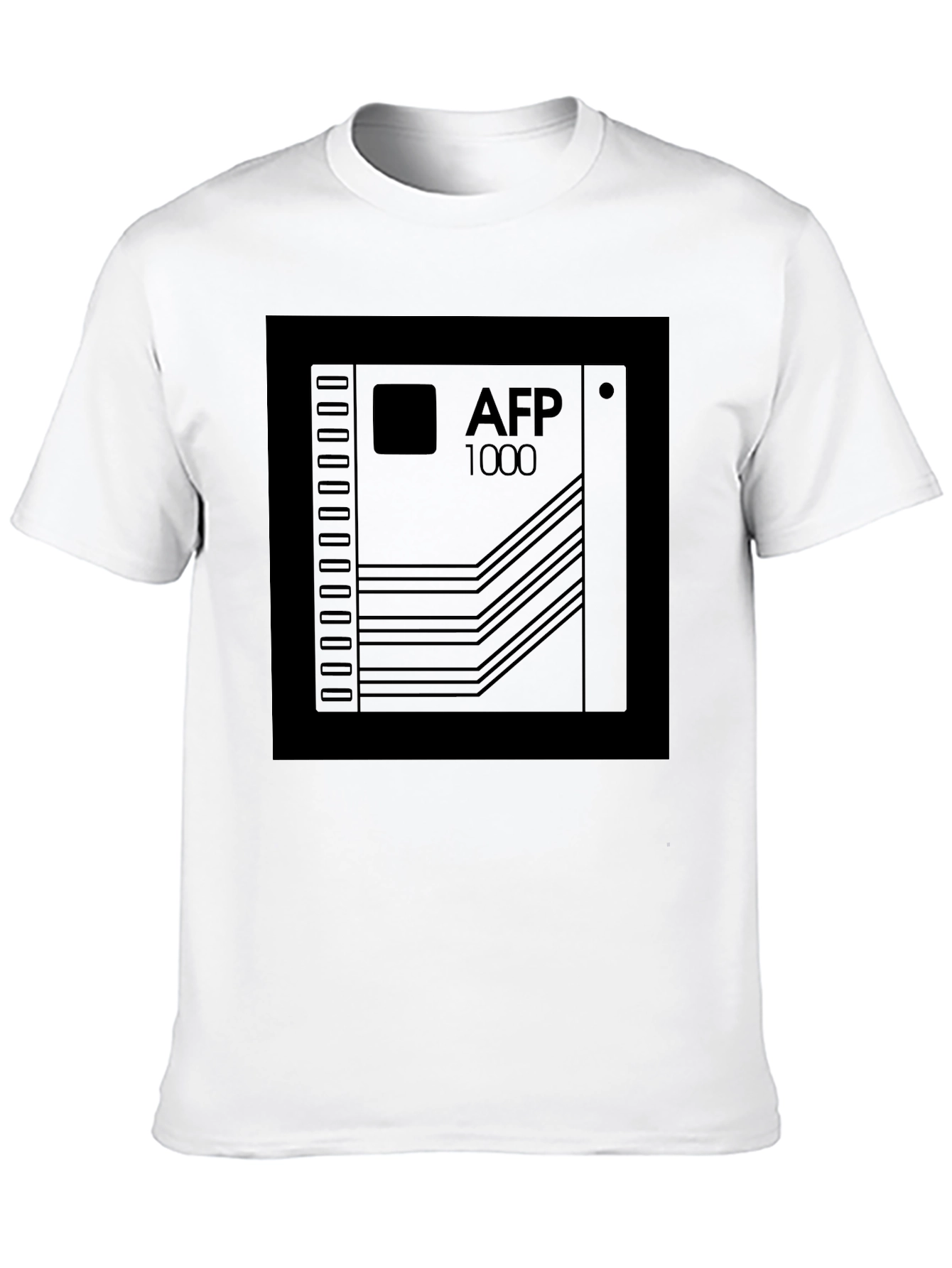 AFP 1000 Chip Design Black T-Shirt