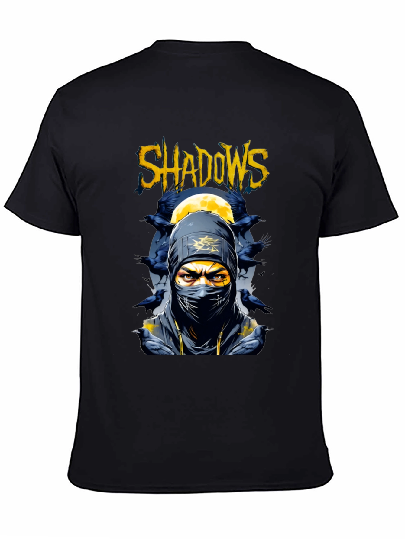 Shadows Ninja Graphic Tee - Stealthy Style