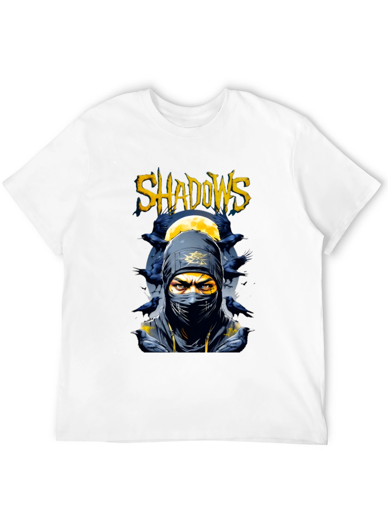 Shadows Ninja Graphic Tee - Stealthy Style