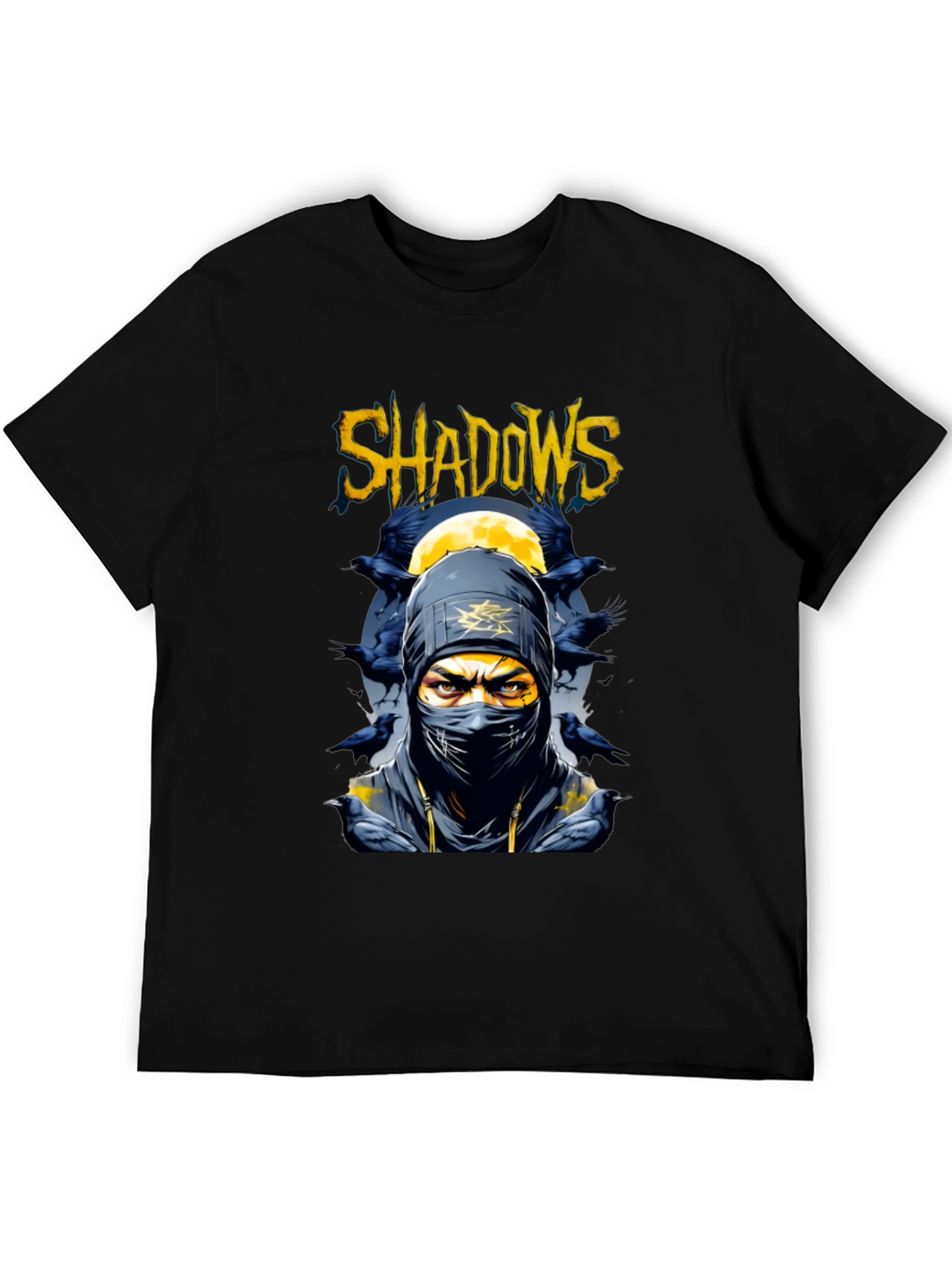 Shadows Ninja Graphic Tee - Stealthy Style