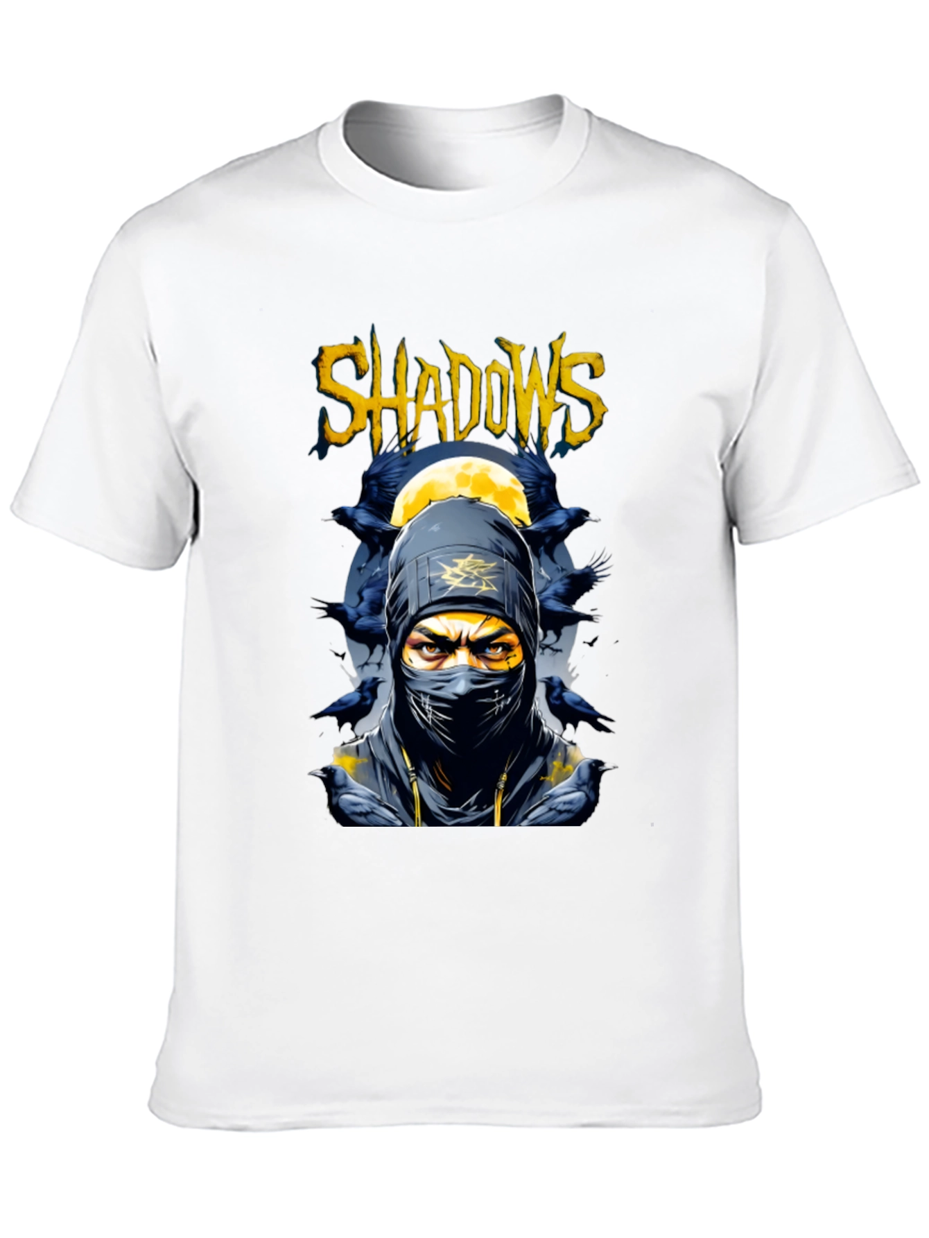 Shadows Ninja Graphic Tee - Stealthy Style