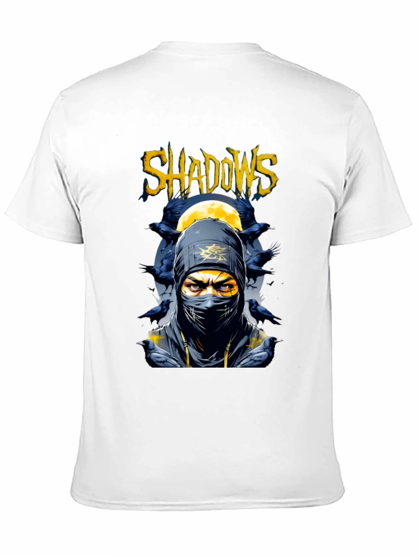 Shadows Ninja Graphic Tee - Stealthy Style