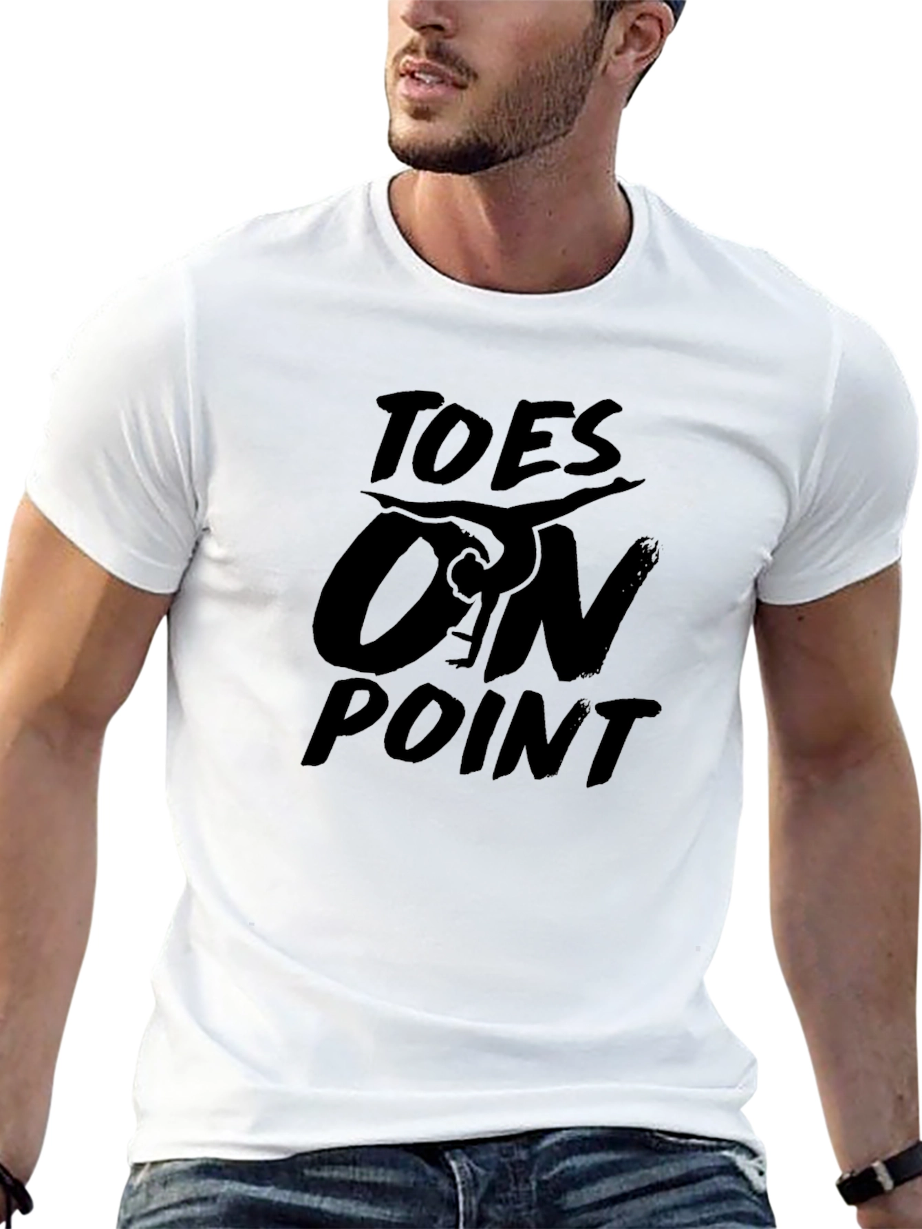Toes On Point Graphic T-Shirt