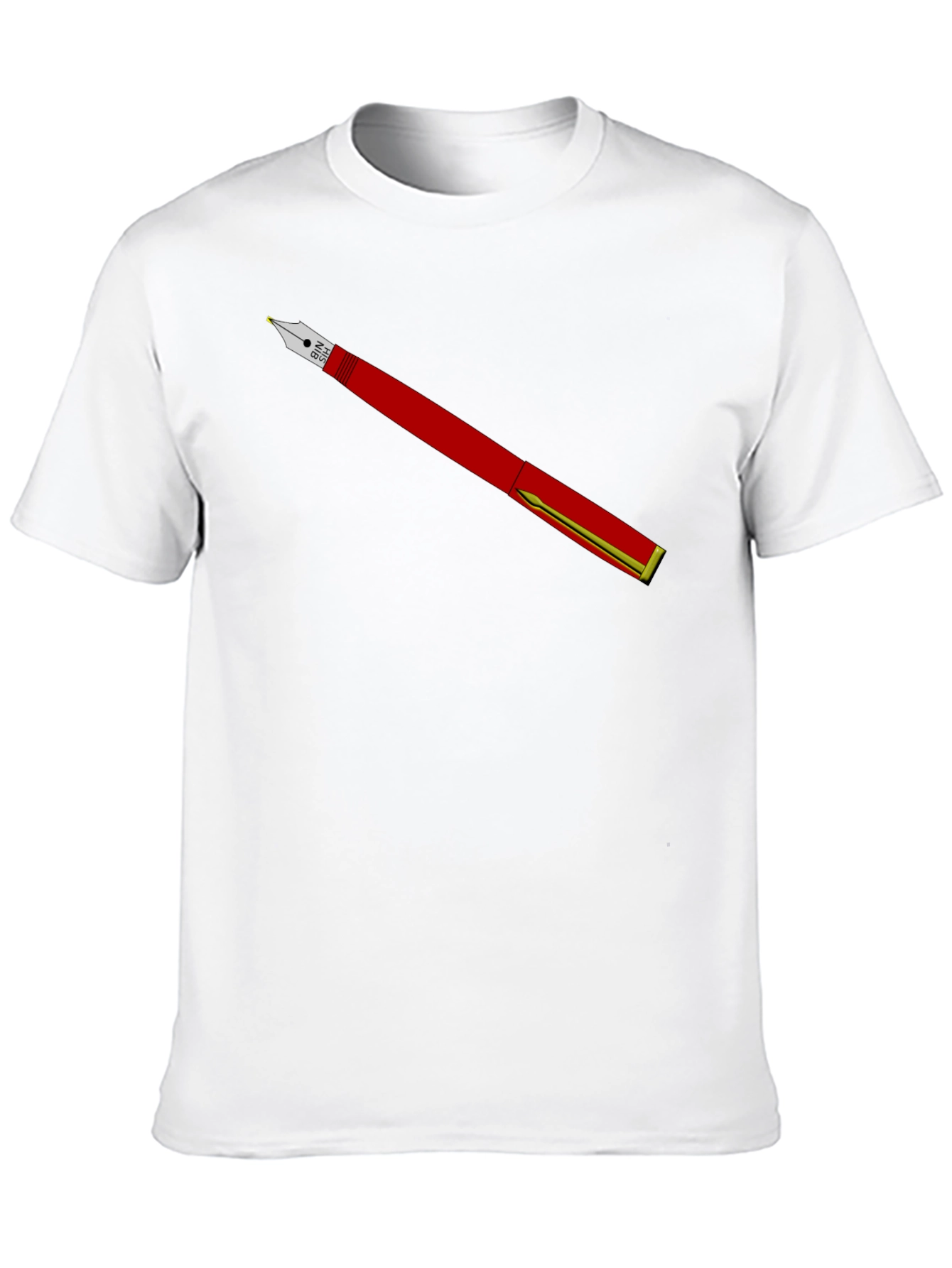 Fountain Pen Graphic Tee - Black T-Shirt