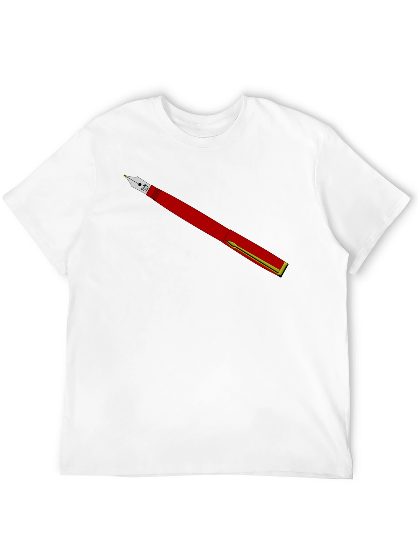 Fountain Pen Graphic Tee - Black T-Shirt