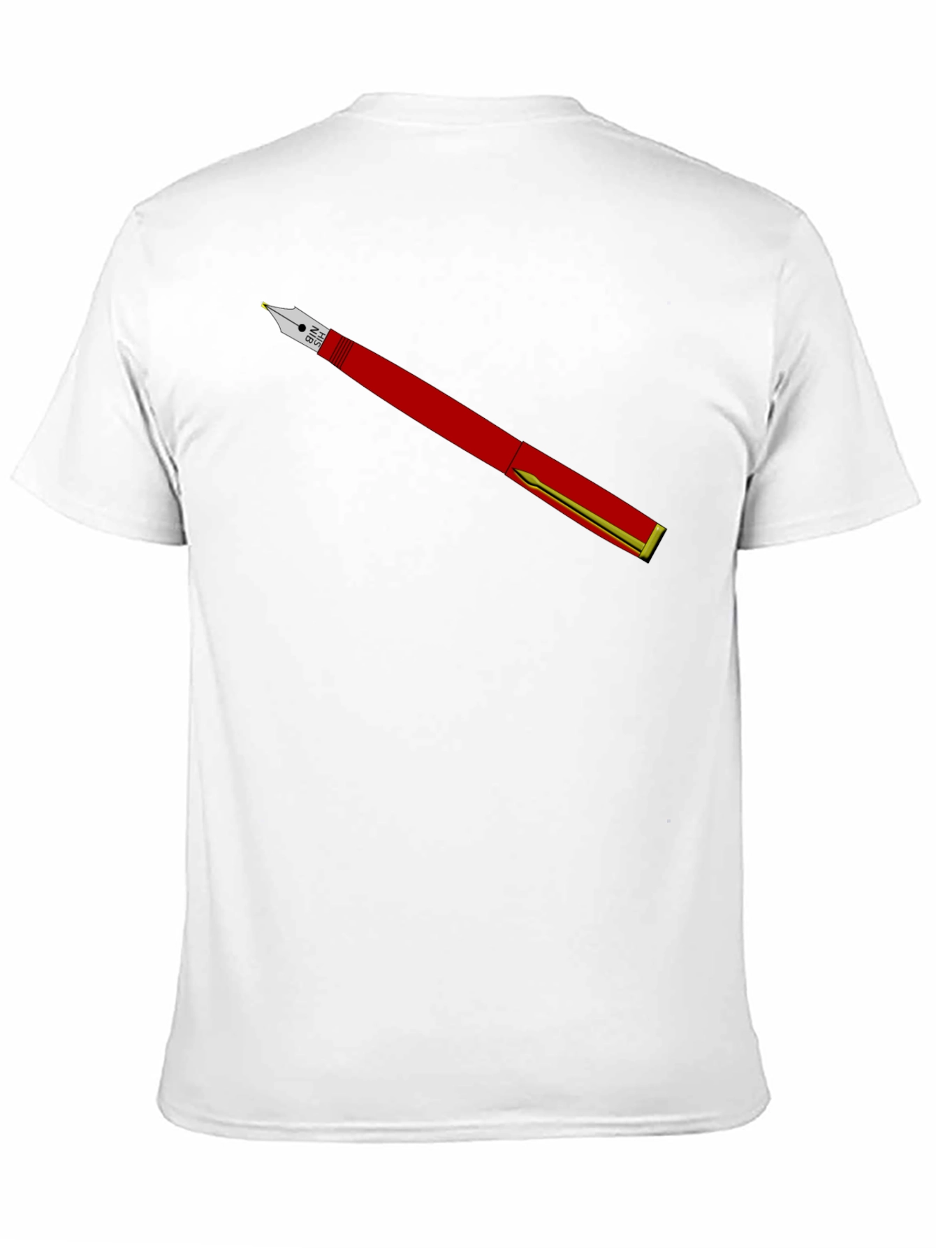 Fountain Pen Graphic Tee - Black T-Shirt