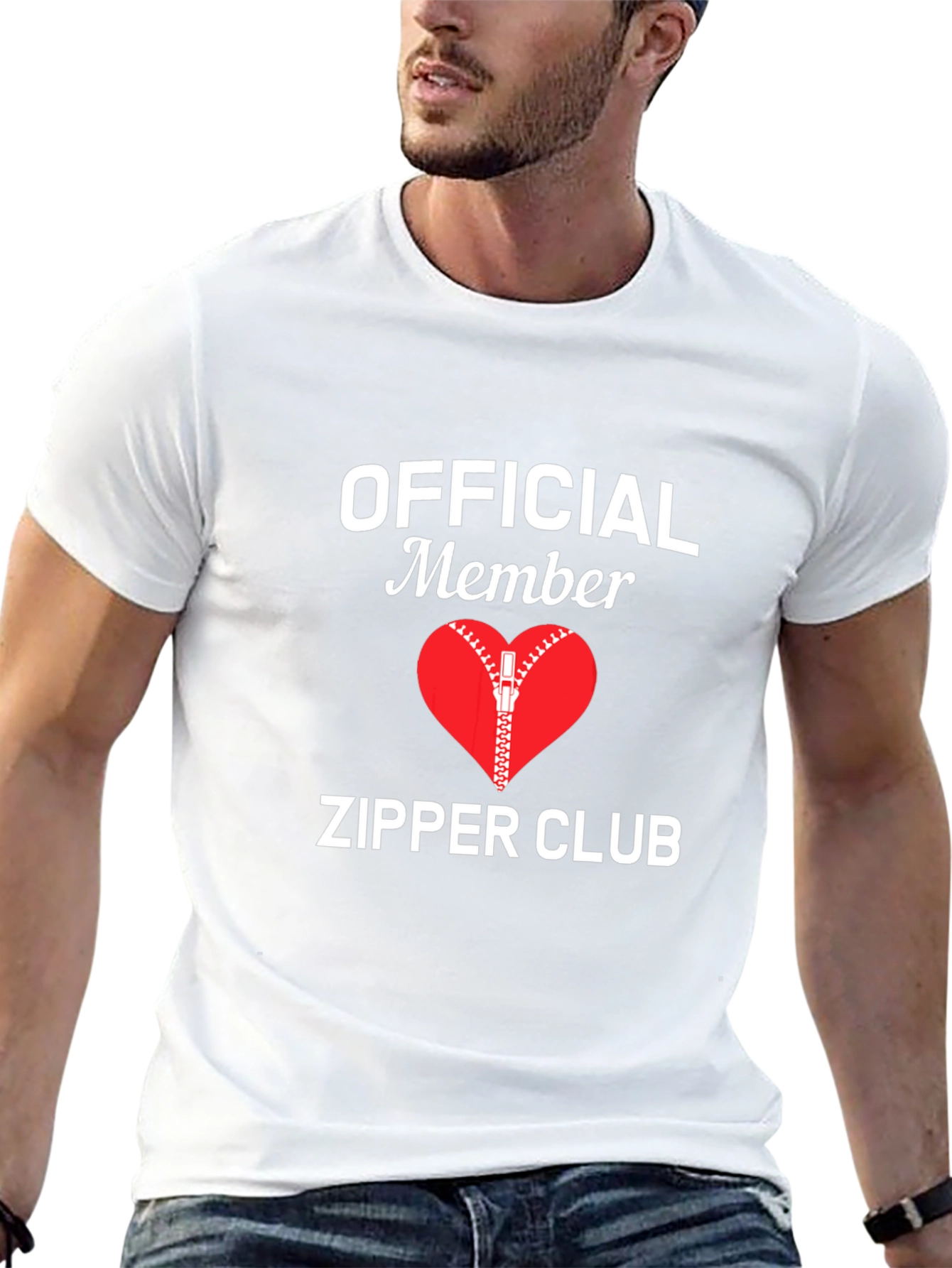 Official Zipper Club Member Novelty T-Shirt