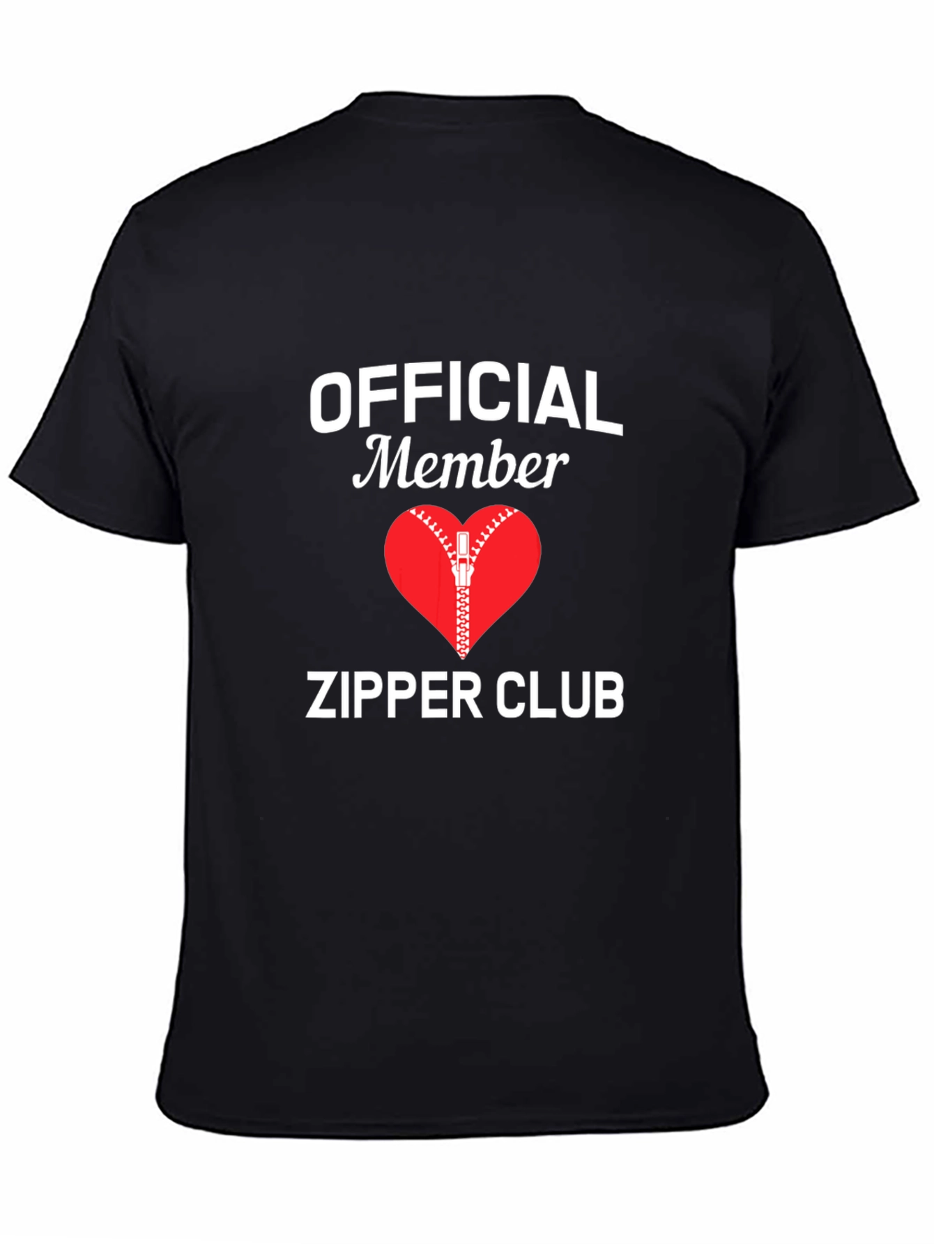 Official Zipper Club Member Novelty T-Shirt