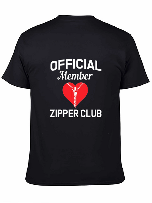 Official Zipper Club Member Novelty T-Shirt
