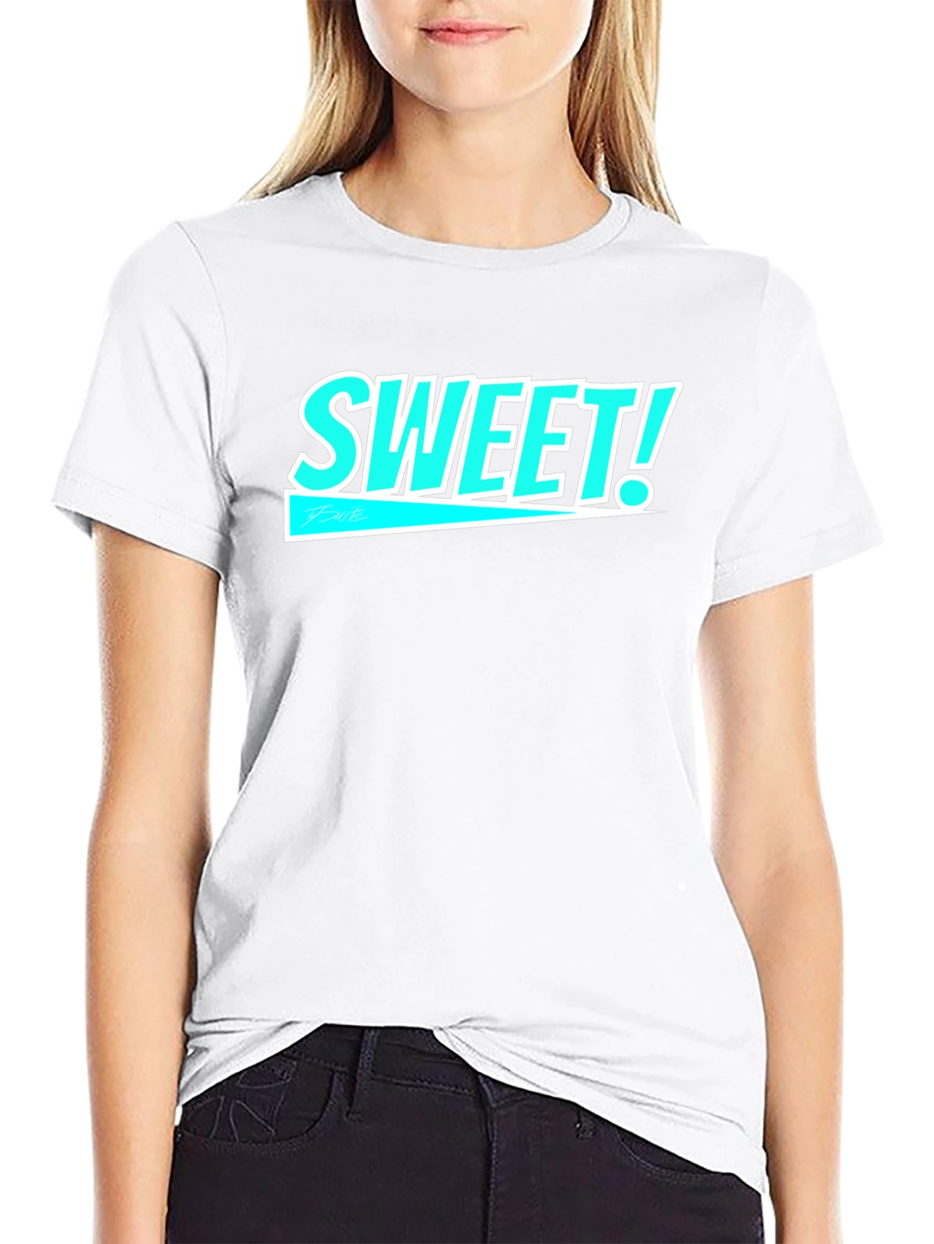 Sweet! Graphic Black T-Shirt
