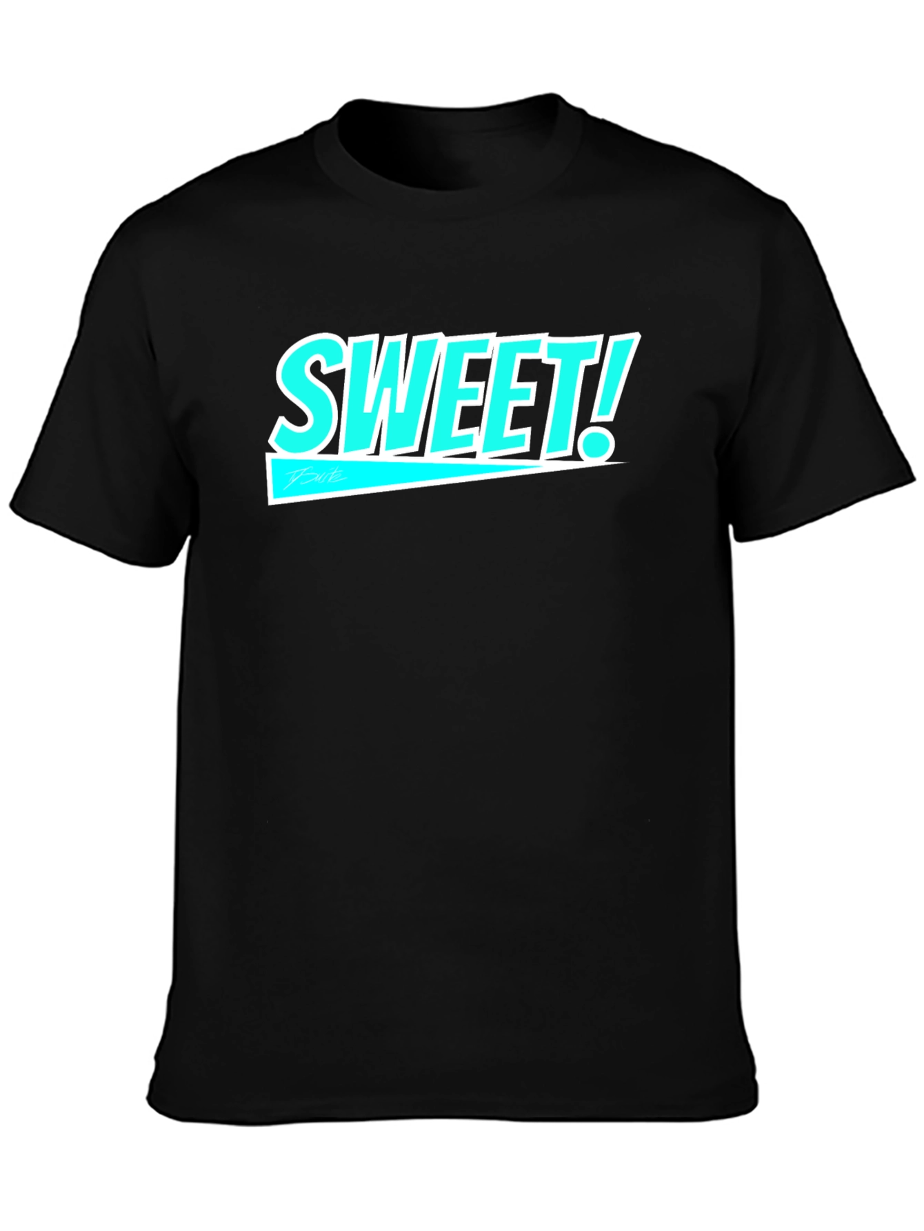 Sweet! Graphic Black T-Shirt