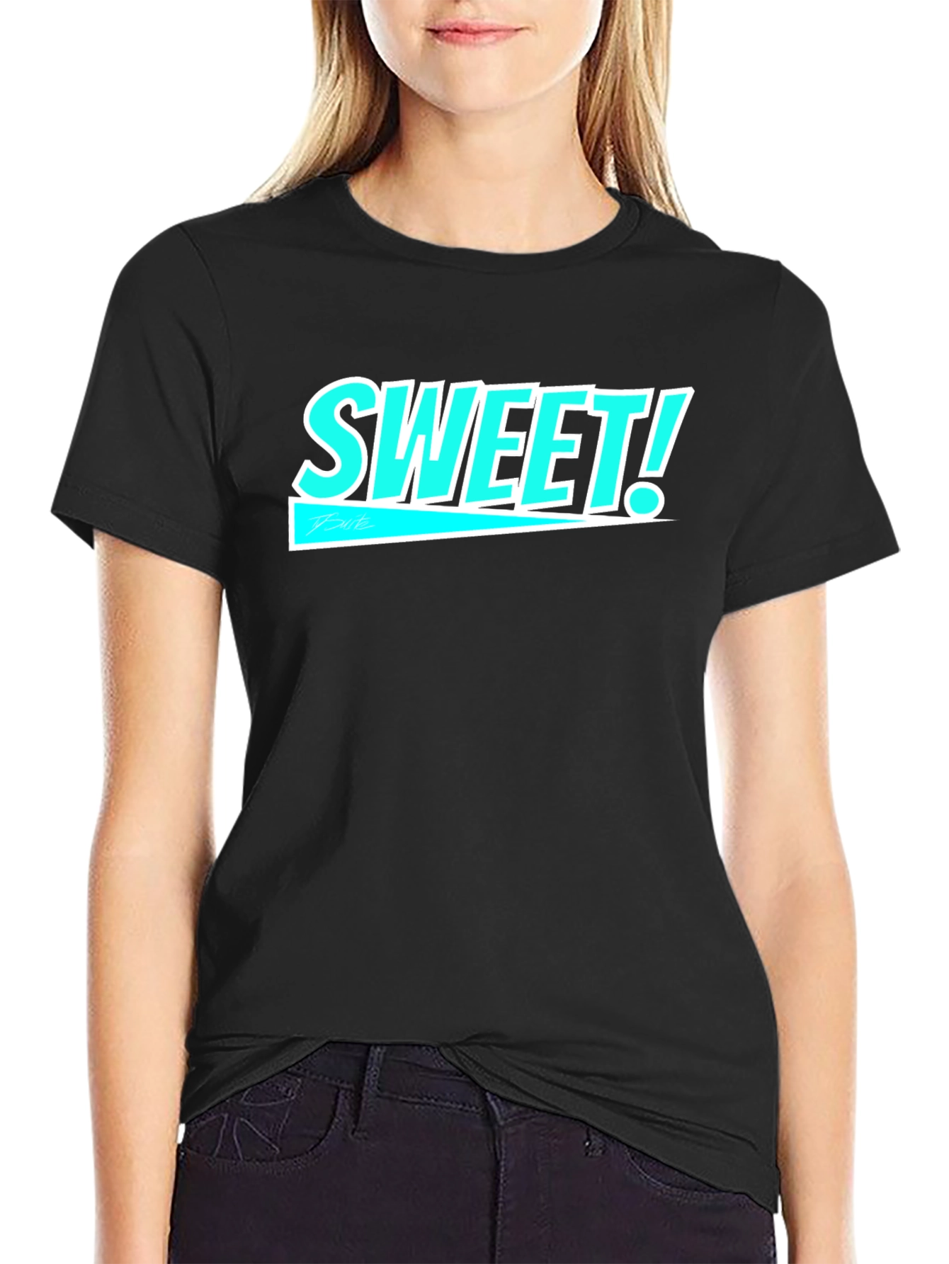Sweet! Graphic Black T-Shirt